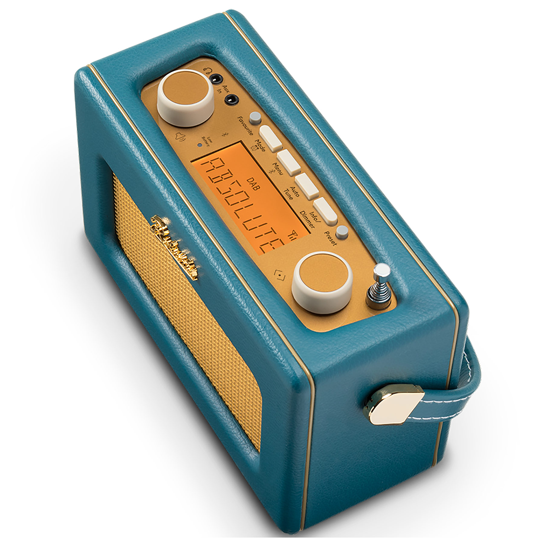 Roberts REV UNOBTTB Revival Uno BT DAB DAB FM Radio in Teal Blue, photo 5