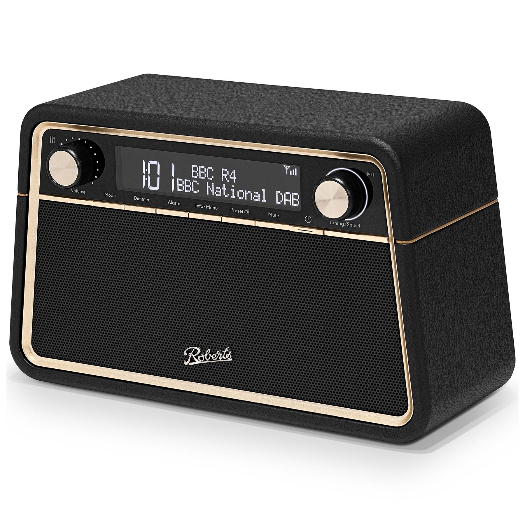 Roberts REVABK Reva Tabletop DAB DAB FM RDS Radio with Bluetooth in Bl, photo 3