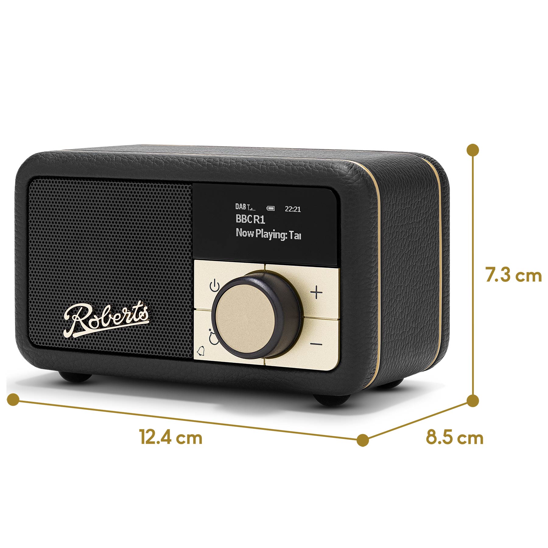 Roberts REVPETITE2BK Revival Petite 2 DAB DAB FM BT Radio in Black, photo 5