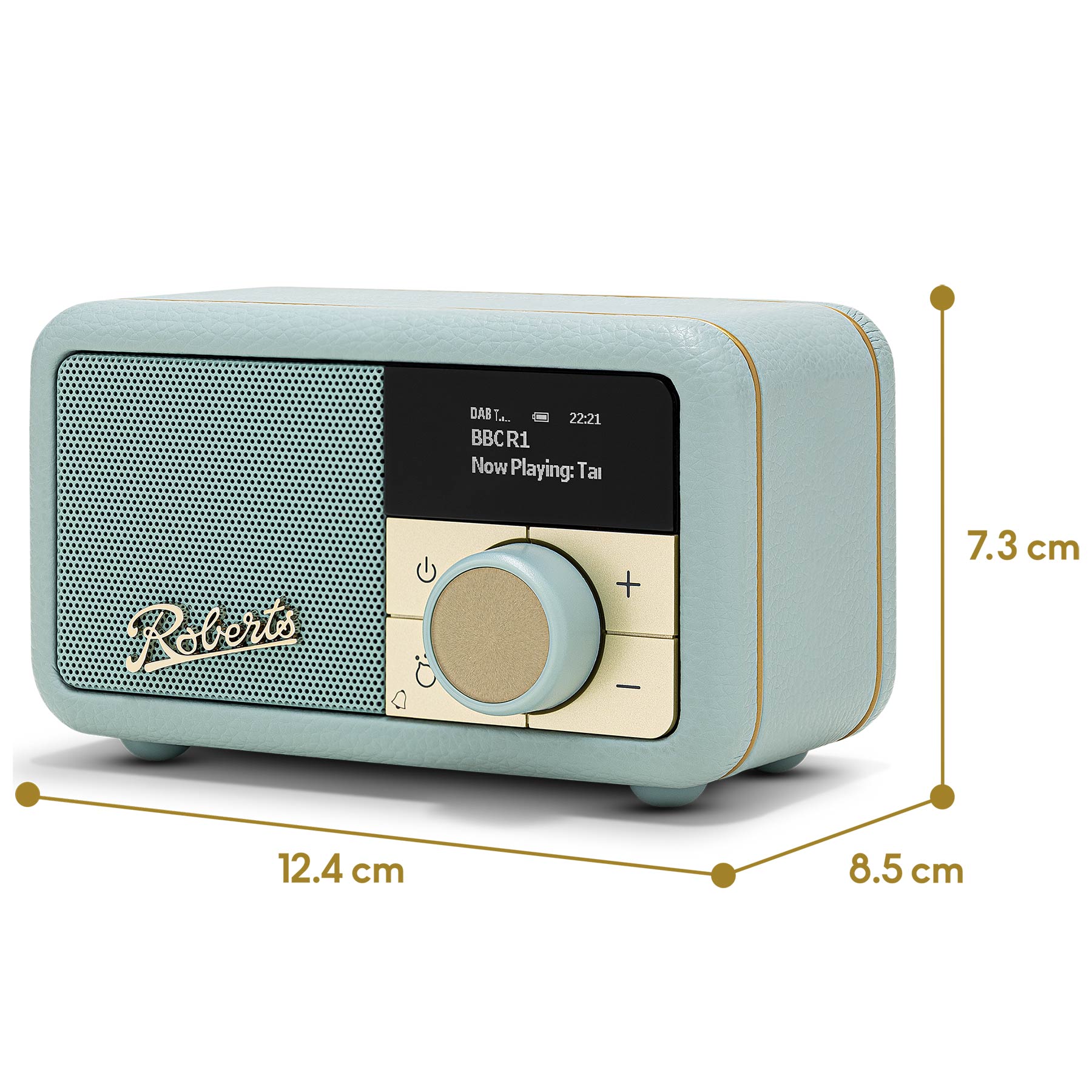 Roberts REVPETITE2DE Revival Petite 2 DAB DAB FM BT Radio in Duck Egg, photo 5
