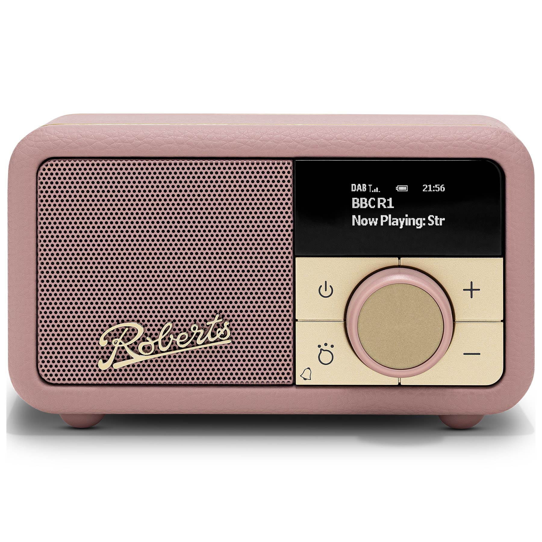 Image of Roberts REVPETITE2DP Revival Petite 2 DAB DAB FM BT Radio in Dusky Pin