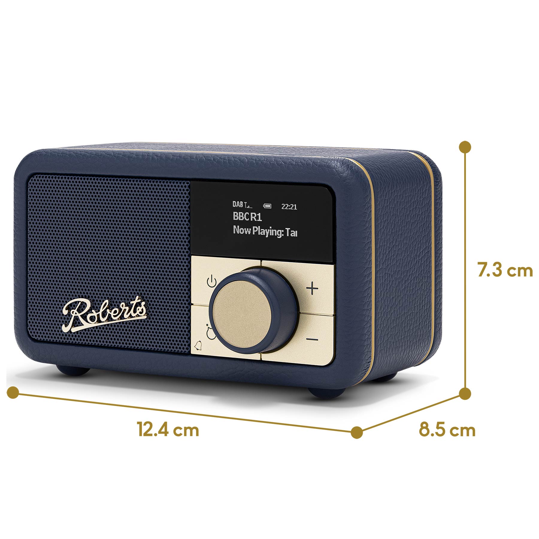 Roberts REVPETITE2MB Revival Petite 2 DAB DAB FM BT Radio Midnight Blu, photo 5