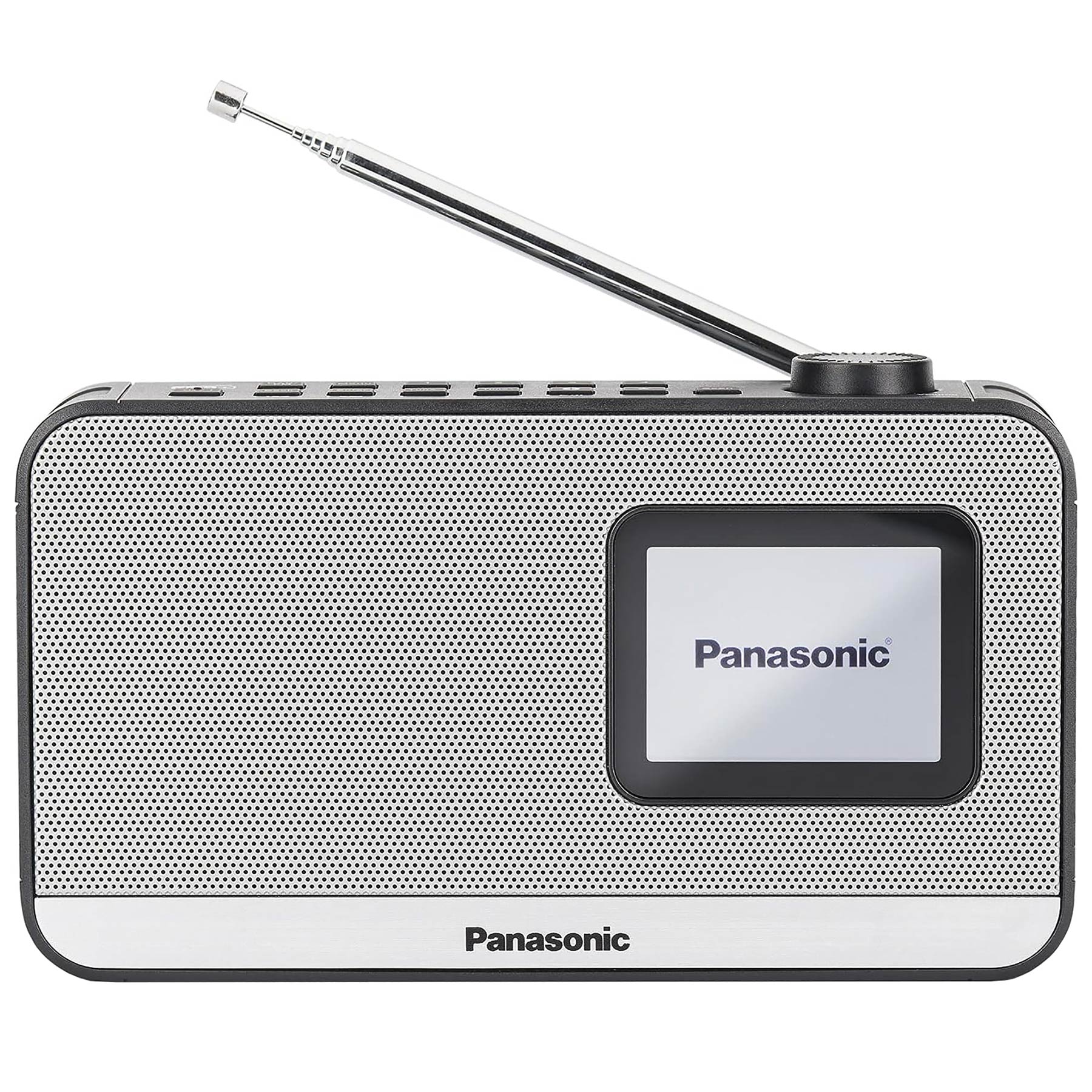 Image of Panasonic RF D15EG K Portable DAB FM Radio with Bluetooth in Black Sil