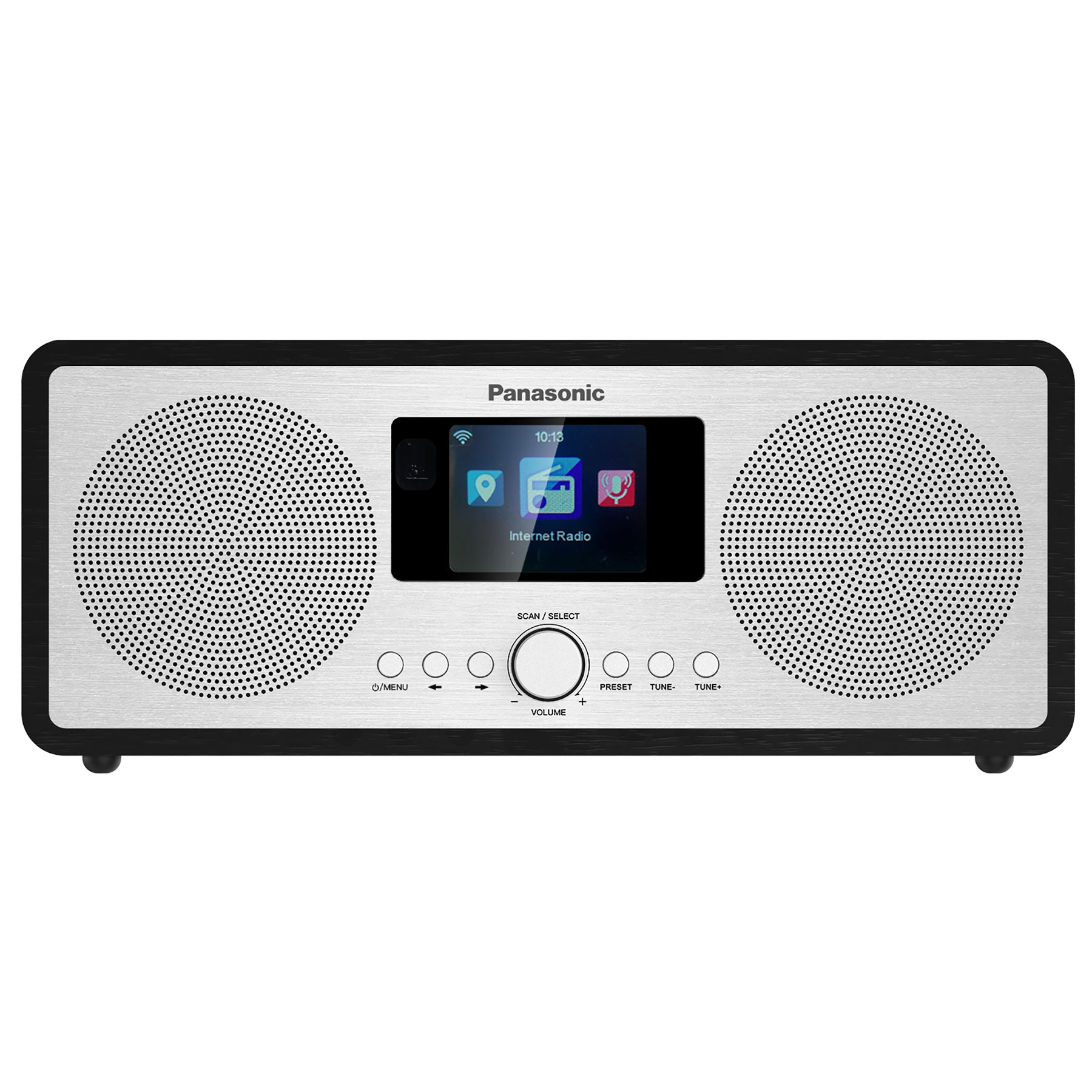 Panasonic RF D40EG K Internet Wi Fi DAB FM Radio with Bluetooth in Bla
