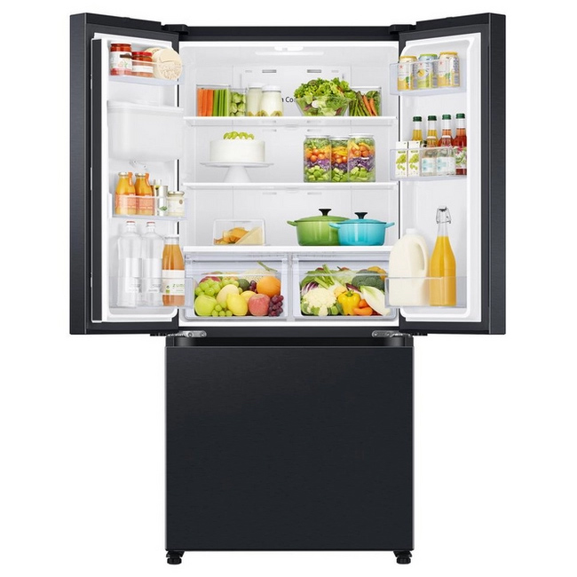 Samsung RF50C532EB1 Series 7 American Fridge Freezer in Black with Ice, photo 2