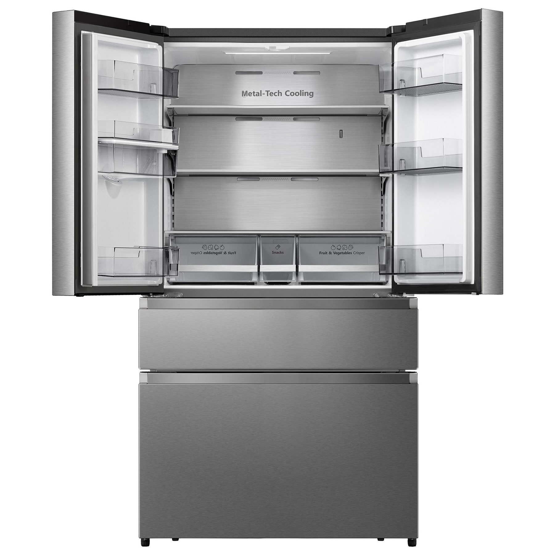 Hisense RF749N4SWSE American Fridge Freezer in Stainless Steel with Wa, photo 4