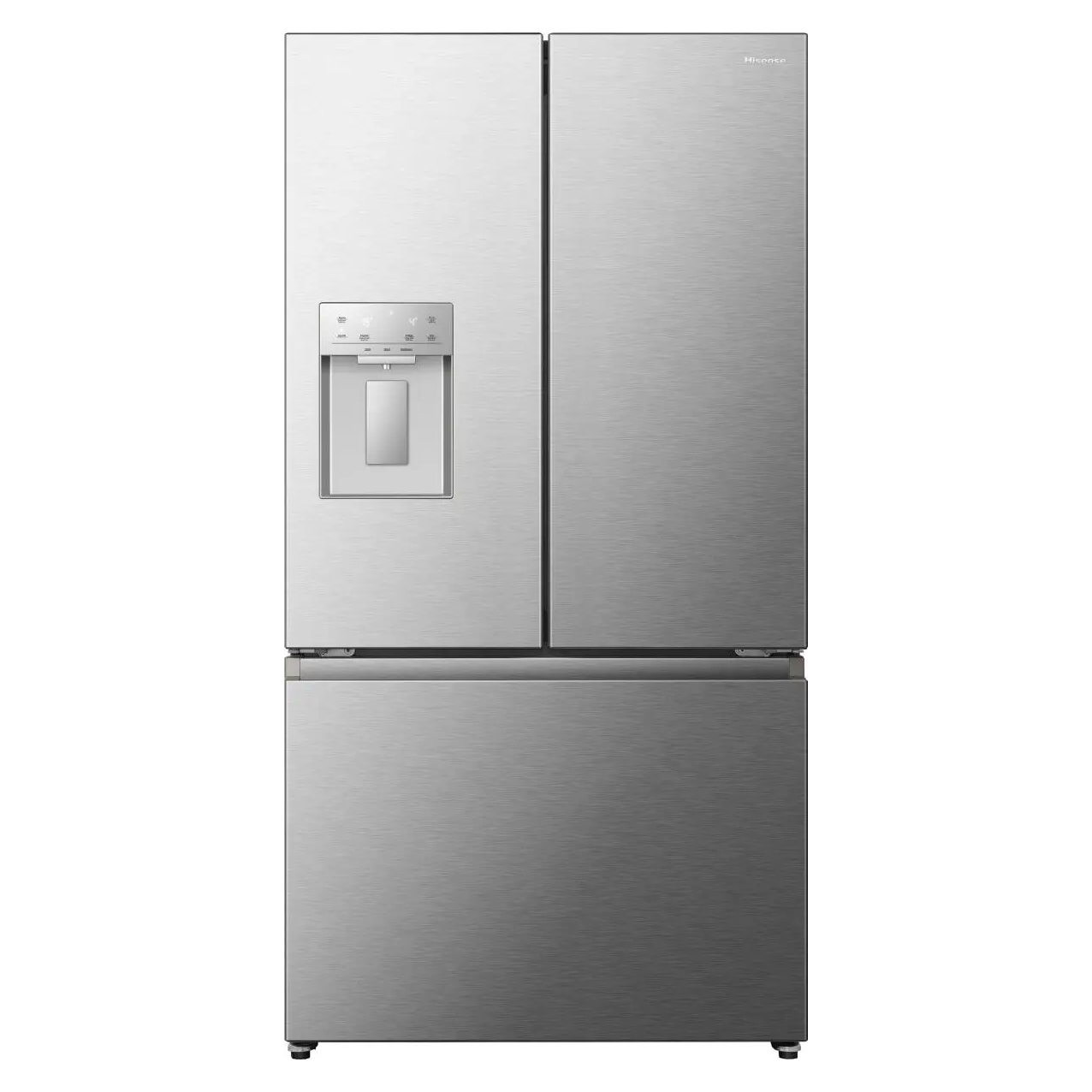Hisense RF815N4SESE American Fridge Freezer in Silver with Ice Water P