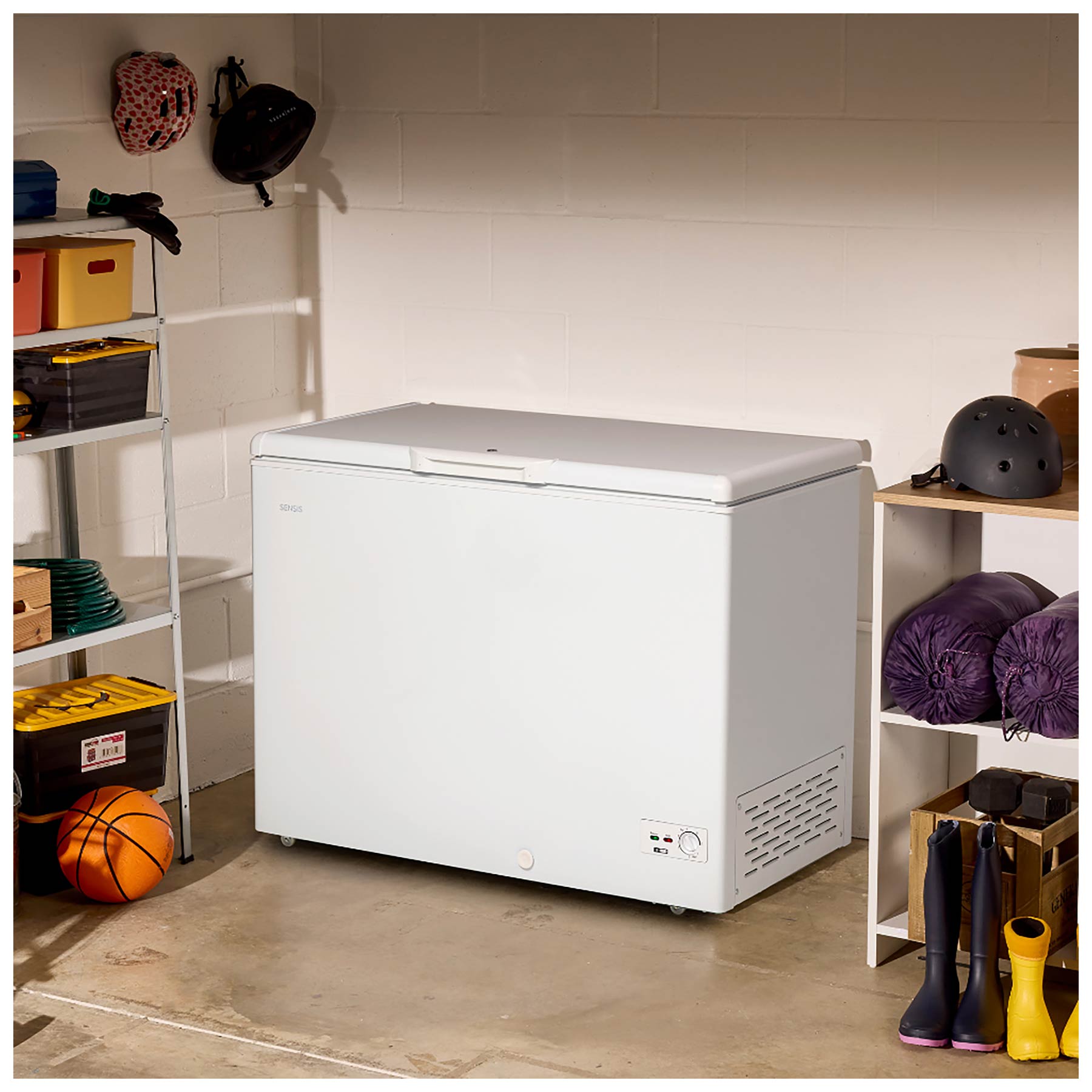 Sensis RFCHT01F300E 111cm Chest Freezer in White 300 Litres 0 85m, photo 5