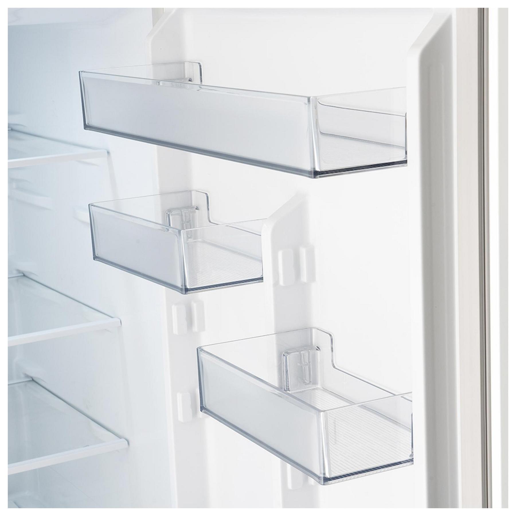 Sensis RFCMF0160EW 185cm High 60 40 Frost Free Fridge Freezer in White, photo 5