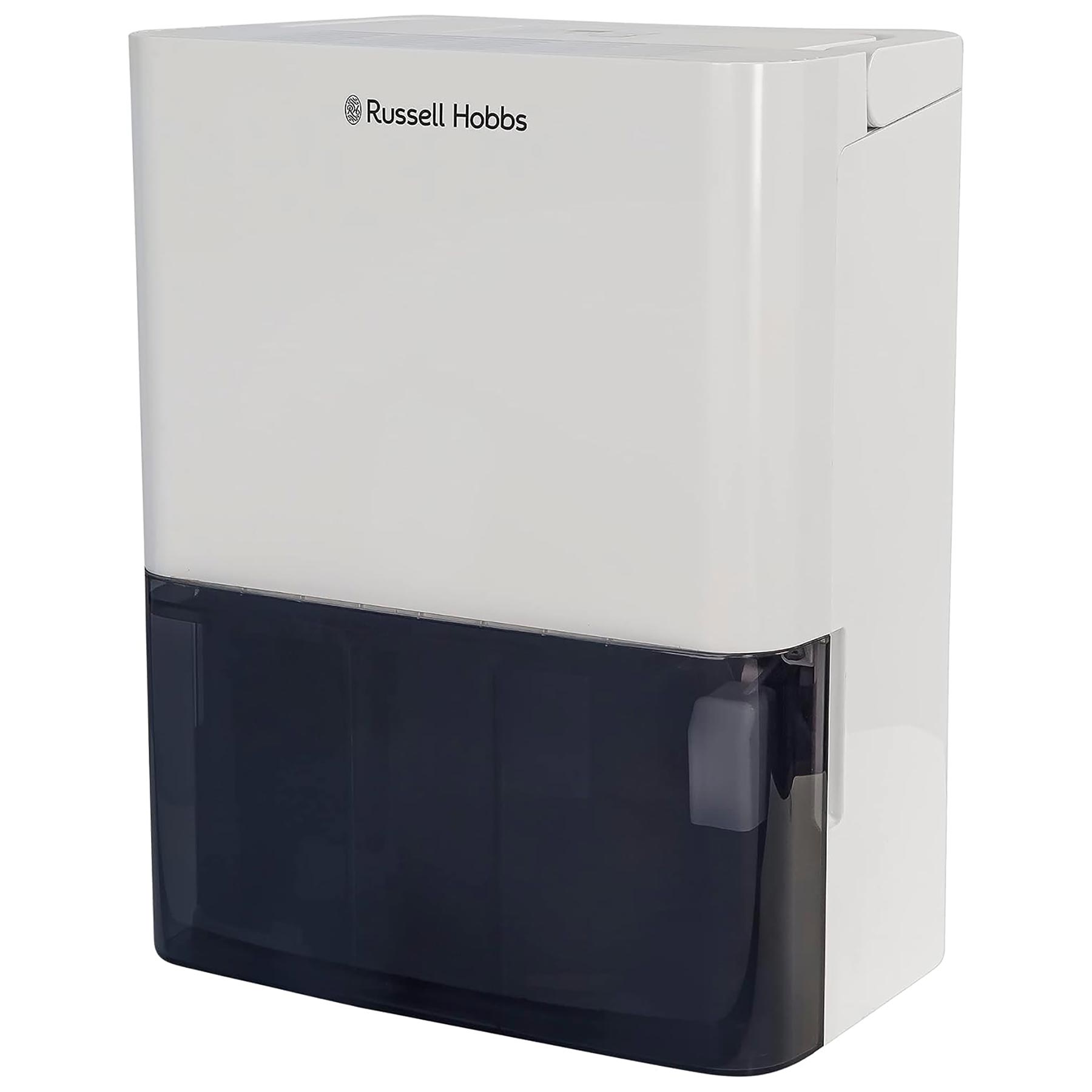 Image of Russell Hobbs RHDH1001 10L Dehumidifier in White and Black