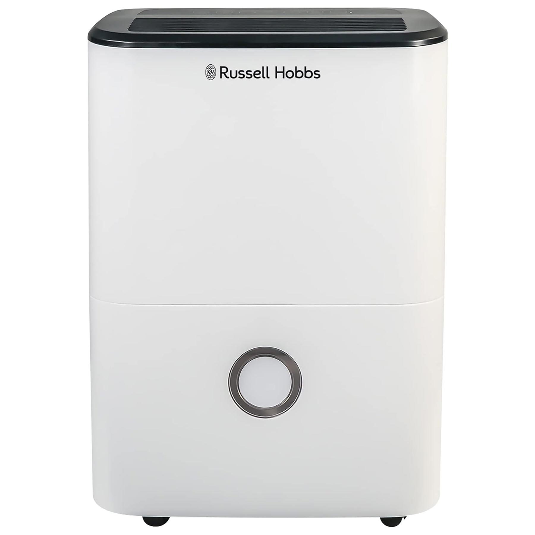 Image of Russell Hobbs RHDH2002 20L Dehumidifier in White and Black