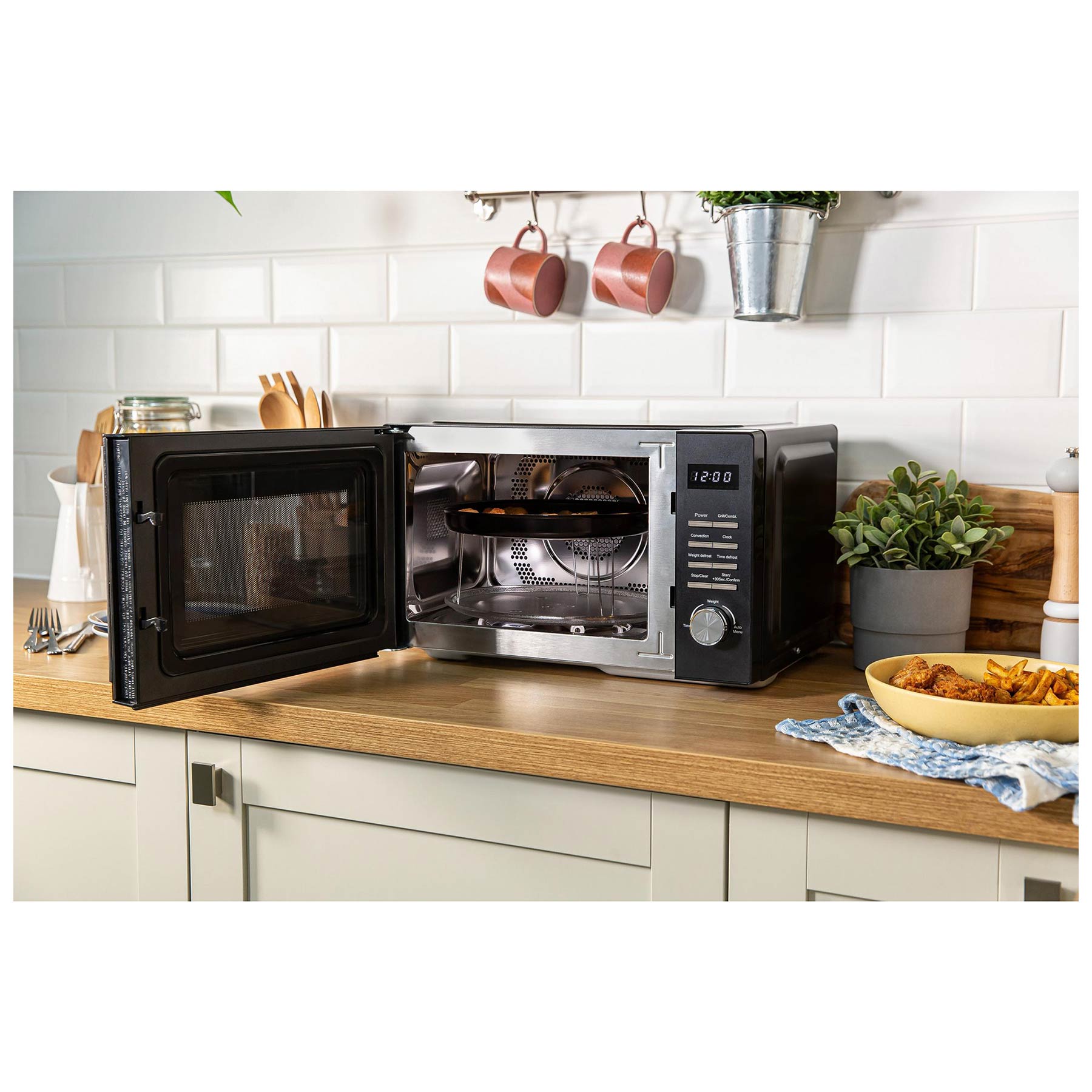 Russell Hobbs RHM2346B 3 in 1 Combination Microwave in Black 23L 900W, photo 5