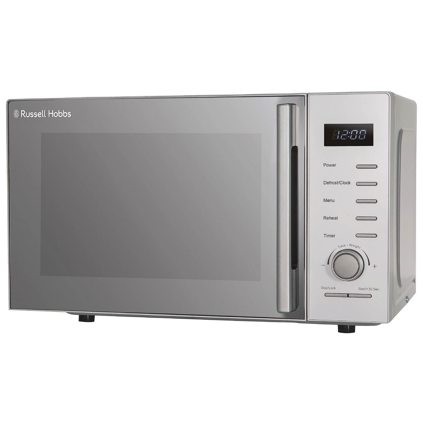 Russell Hobbs RHM2348S Microwave Oven in Silver 23L 800W, photo 2