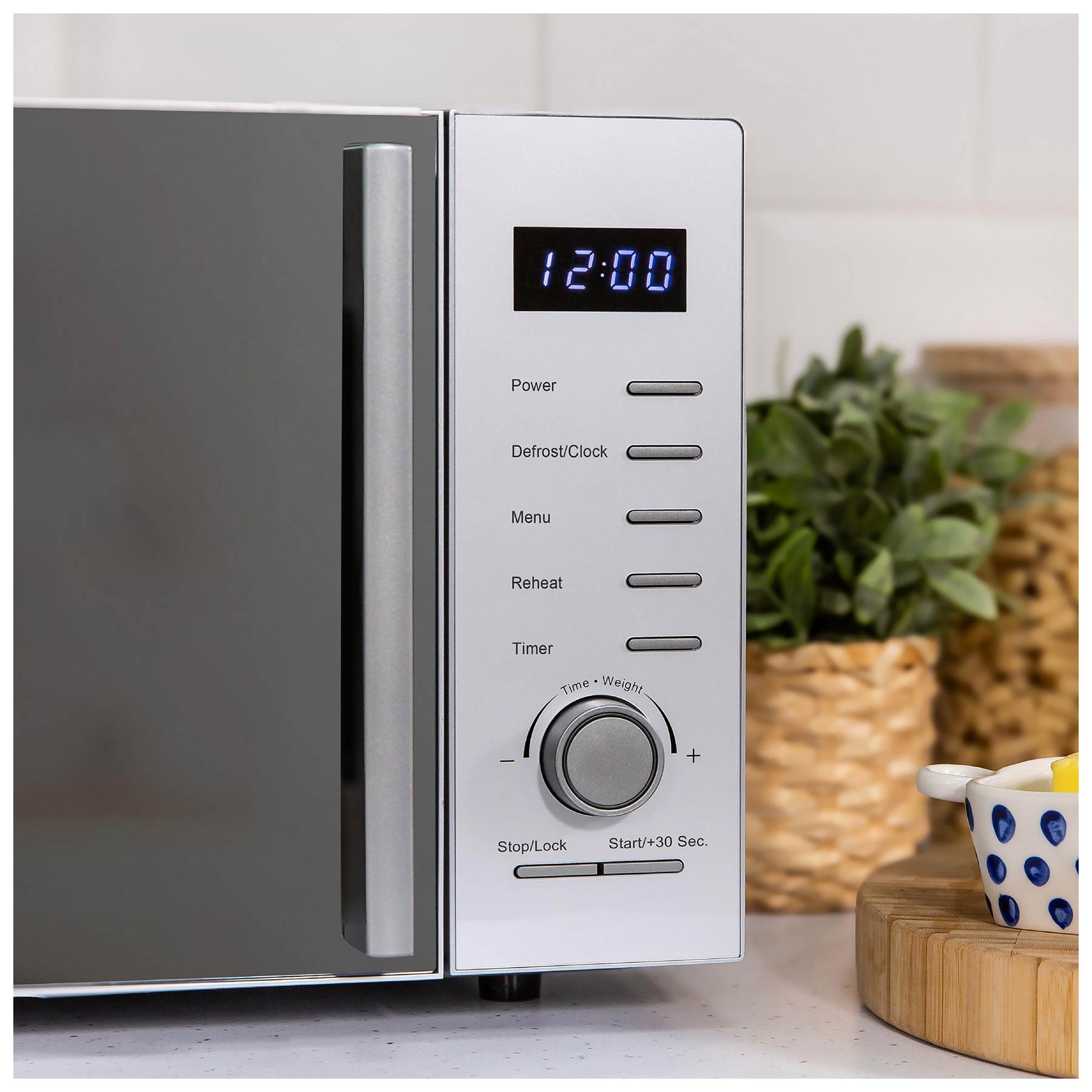 Russell Hobbs RHM2348S Microwave Oven in Silver 23L 800W, photo 5
