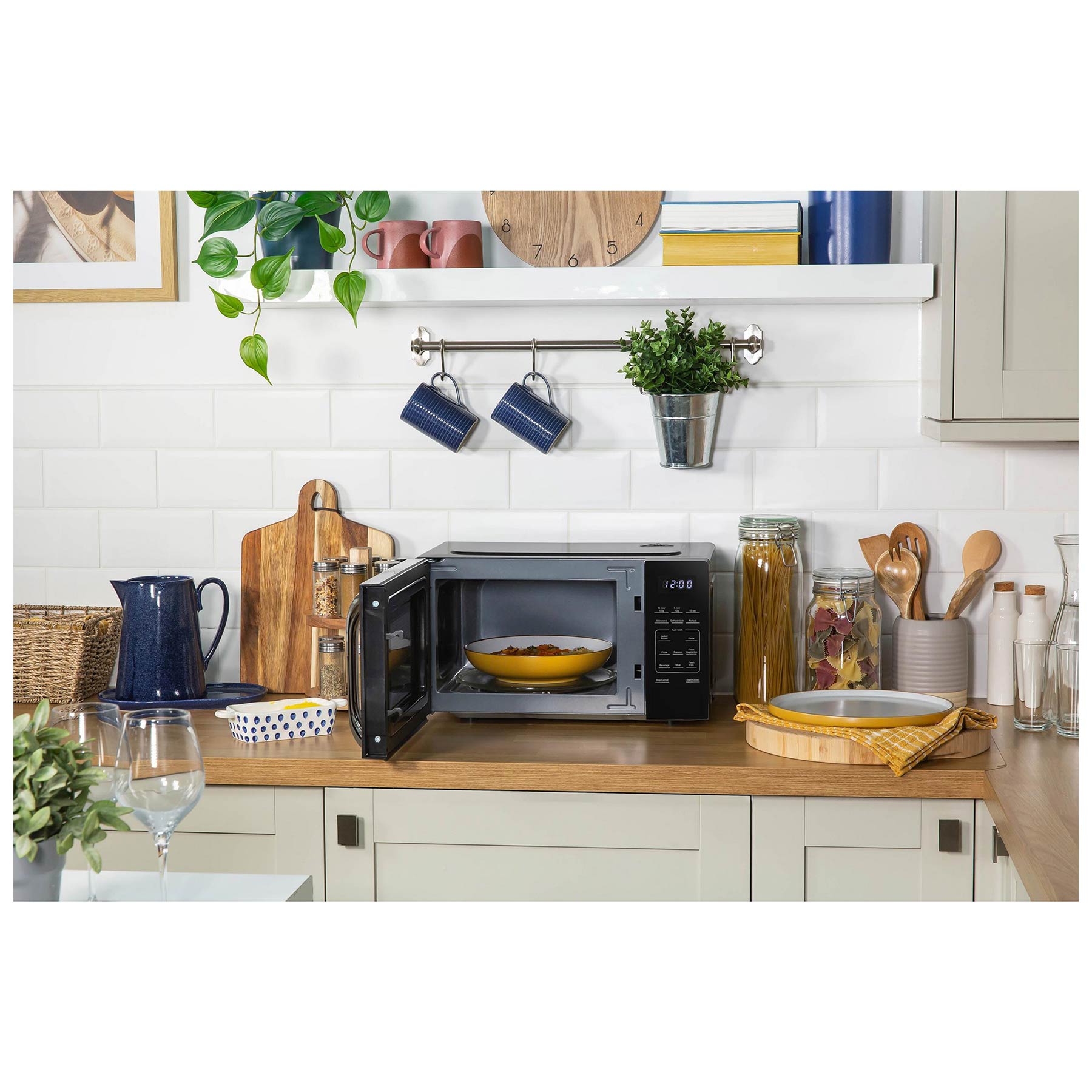 Russell Hobbs RHMT2045B 20 Litre Touch Control Digital Microwave Black, photo 5