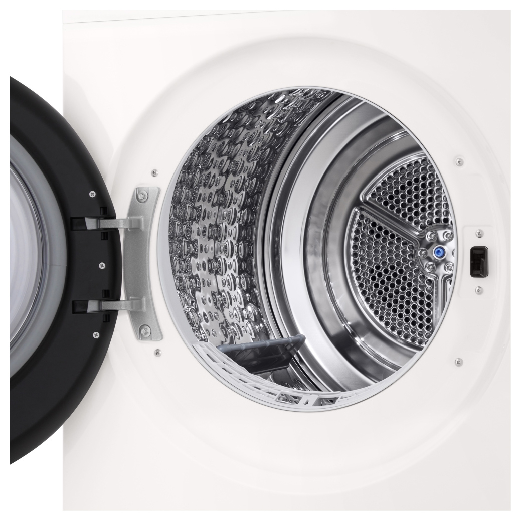 LG RHX5009TWB 9kg Heat Pump Condenser Dryer in Essence Glossy White A, photo 5