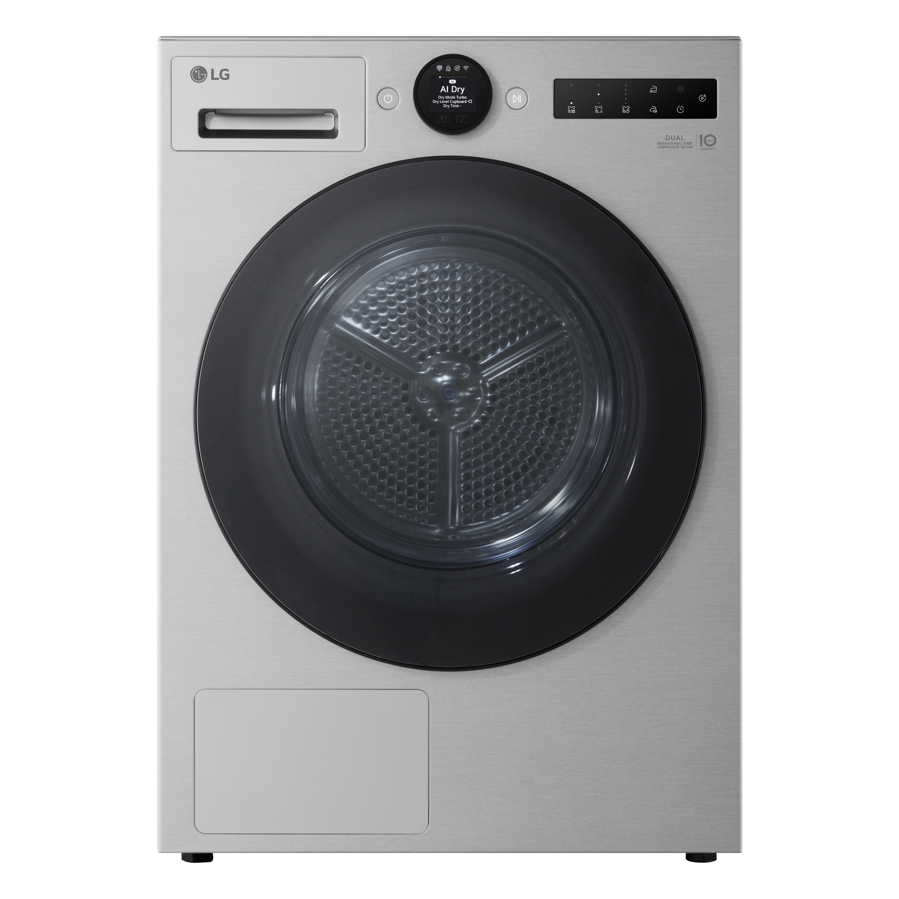 LG RHX7009TSB 9kg Dual Inverter Heat Pump Condenser Dryer in Essence S