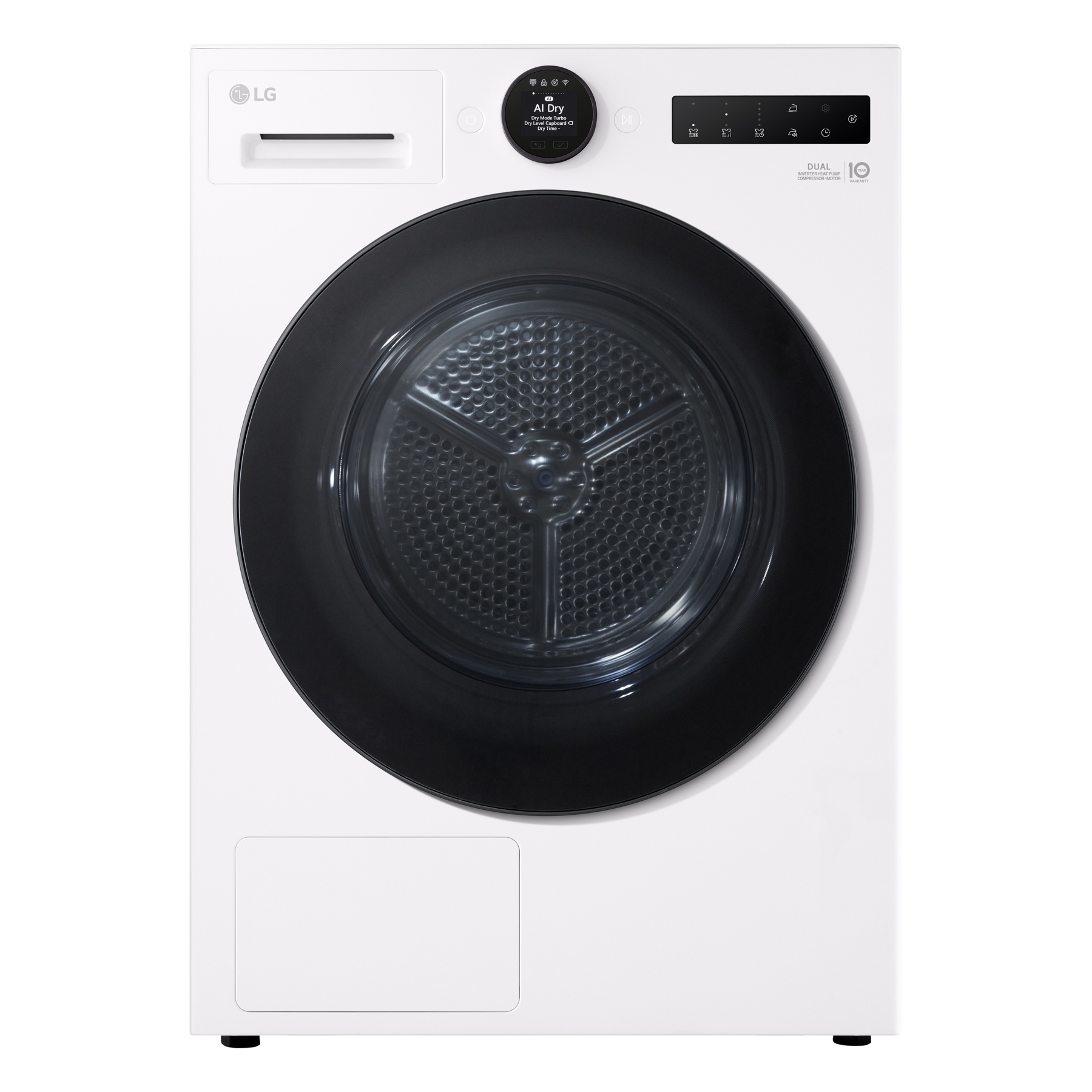 LG RHX7010TWB 10kg AI Dual Inverter Heat Pump Condenser Dryer in Essen