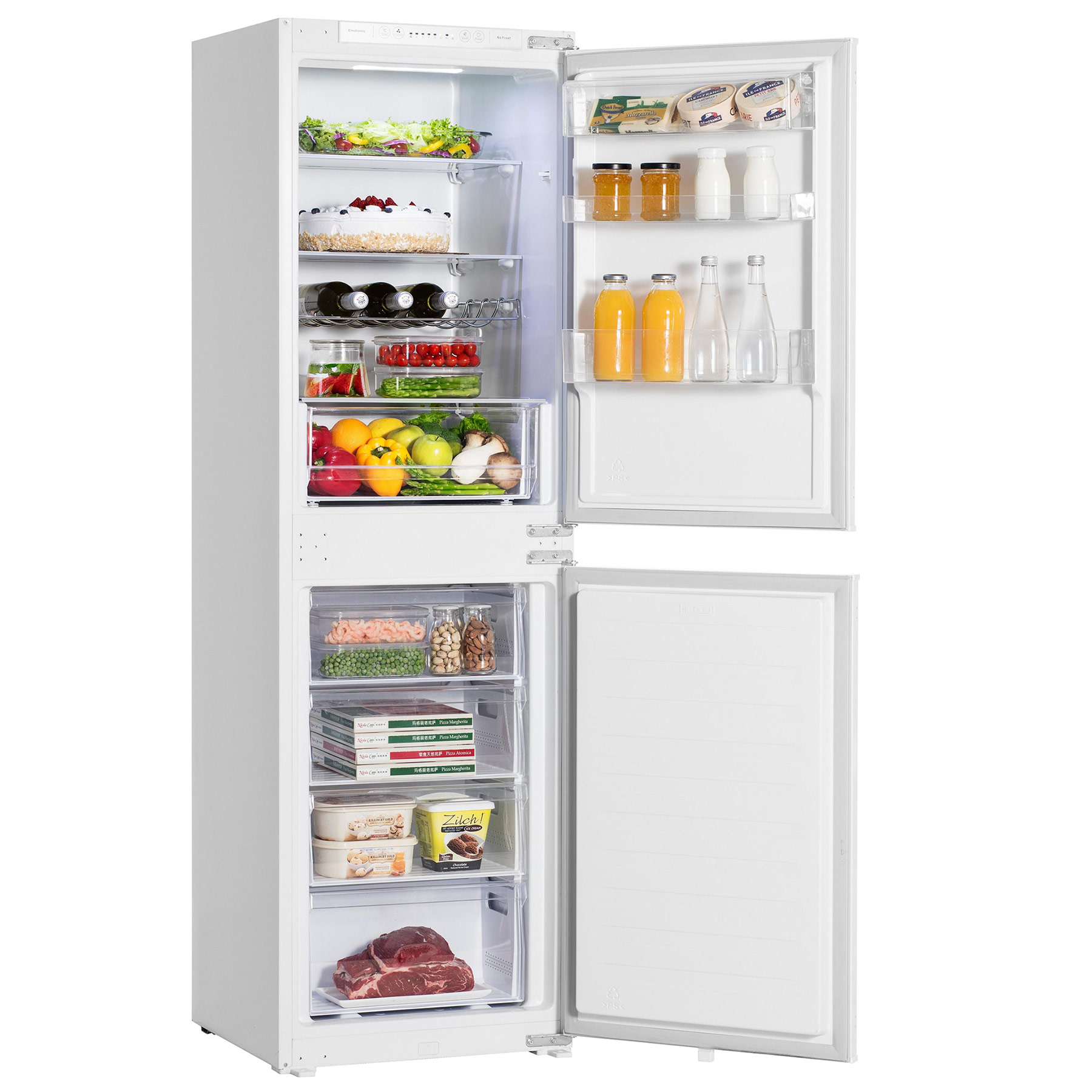 Hisense RIB291F4AWE Integrated 50 50 Frost Free Fridge Freezer 177cm H, photo 4