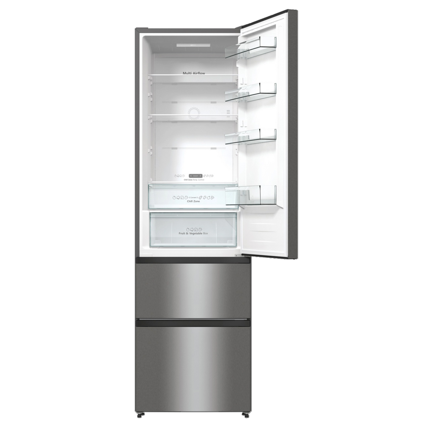 Hisense RM469N4ACDUK 200cm High 60 40 Frost Free Fridge Freezer in Sta, photo 4