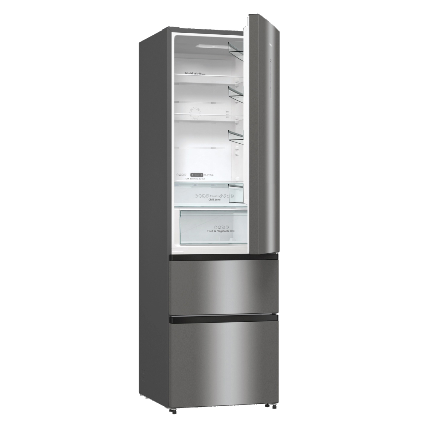 Hisense RM469N4ACDUK 200cm High 60 40 Frost Free Fridge Freezer in Sta, photo 5
