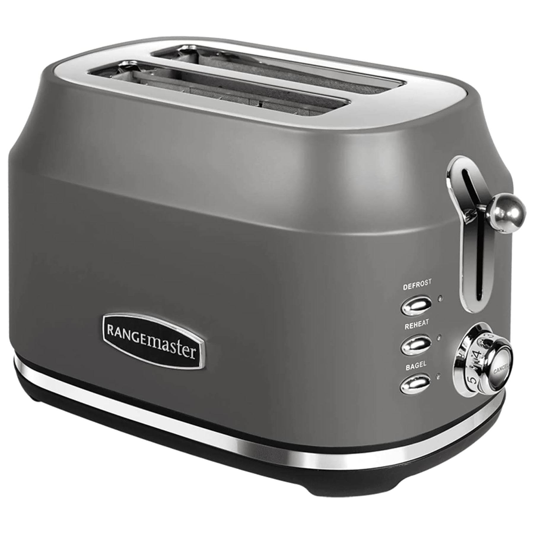 Rangemaster RMCL2S201GY Classic 2 Slice Toaster in Grey, photo 2