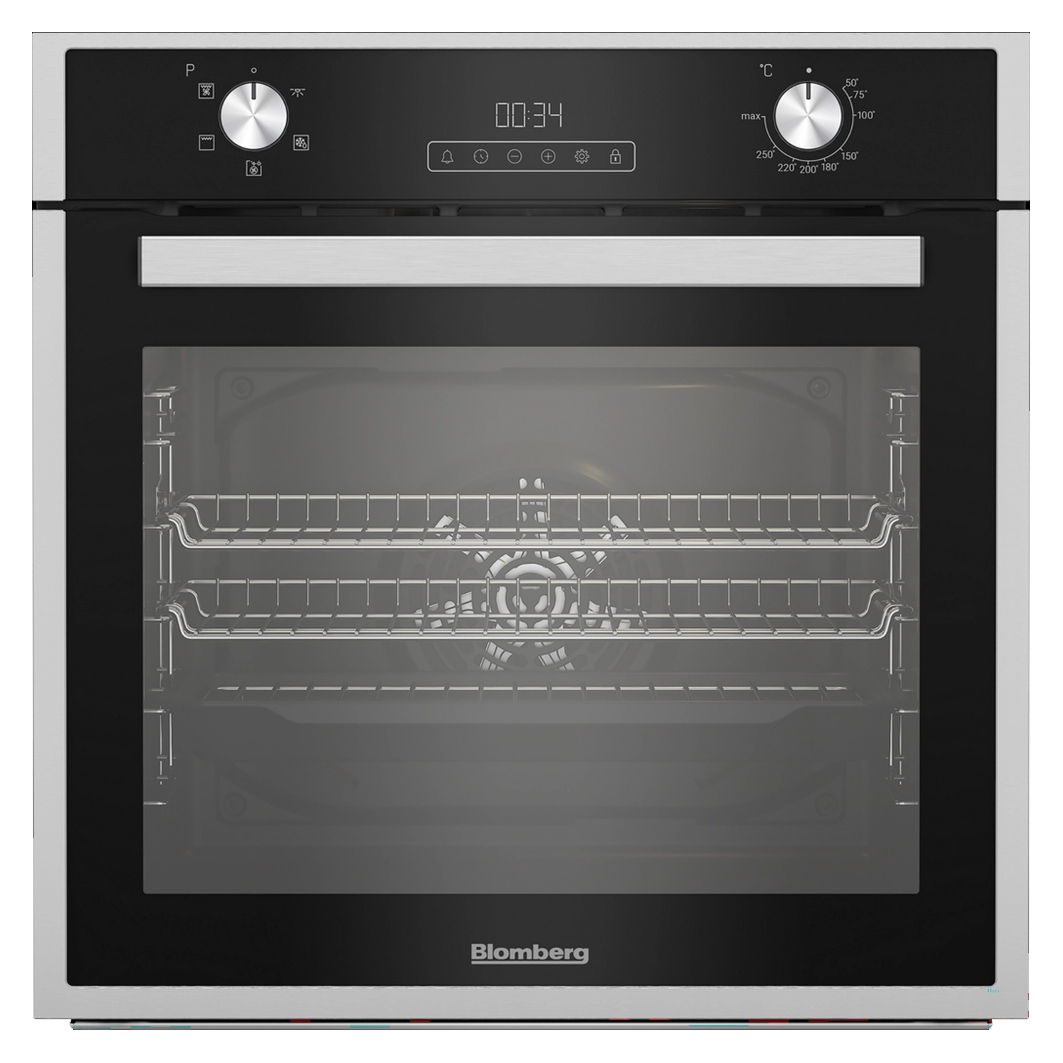 Blomberg ROEN7201X Built In Electric Oven in Stainless Steel 72L A Rat