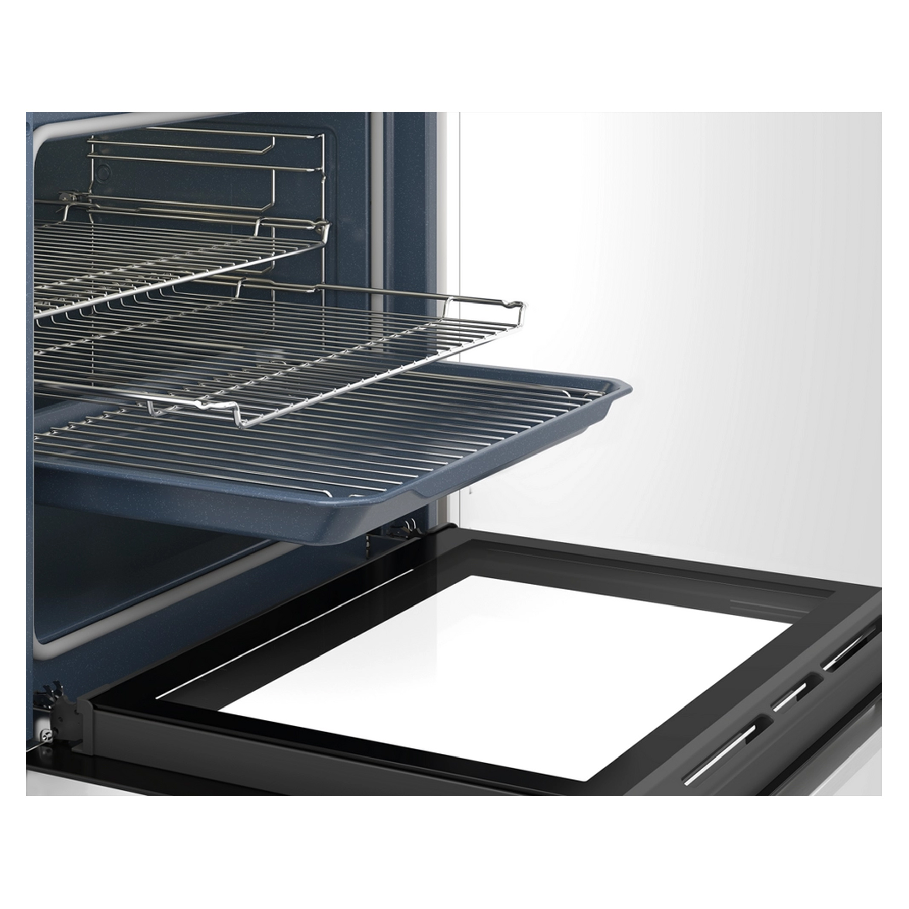 Blomberg ROEN8232WBP Built In Electric Pyrolytic Oven in Black 72L A R, photo 5