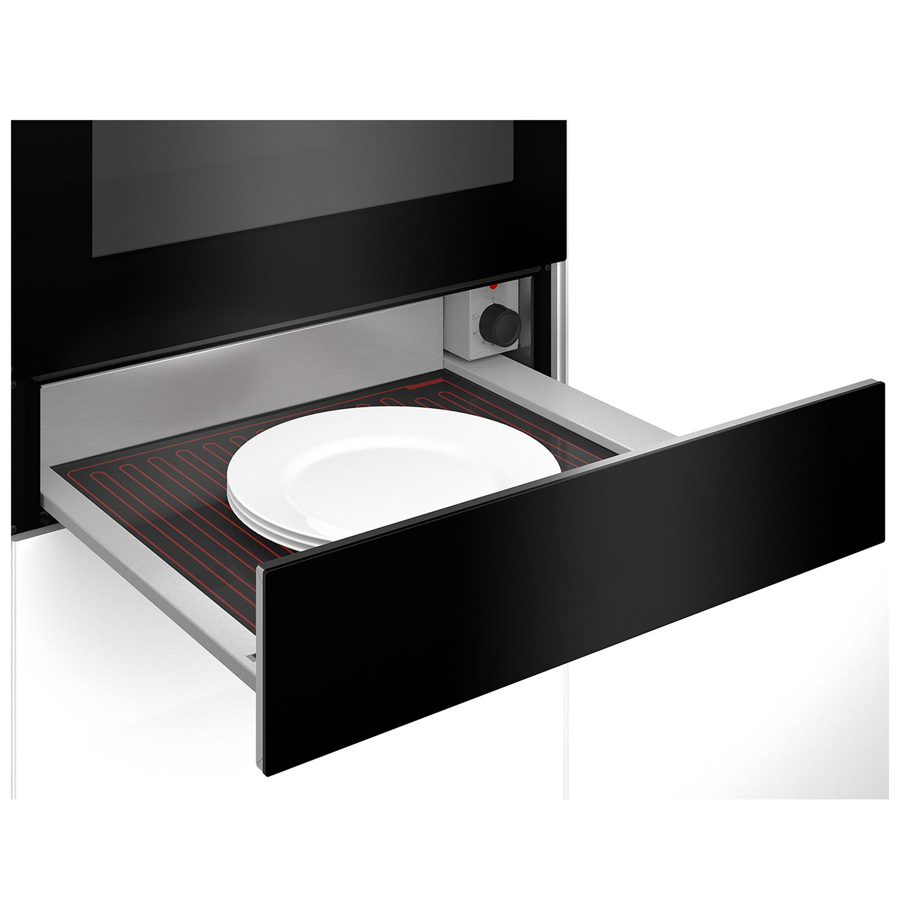 Blomberg ROWD4200B 14cm Built In Warming Drawer in Black, photo 2