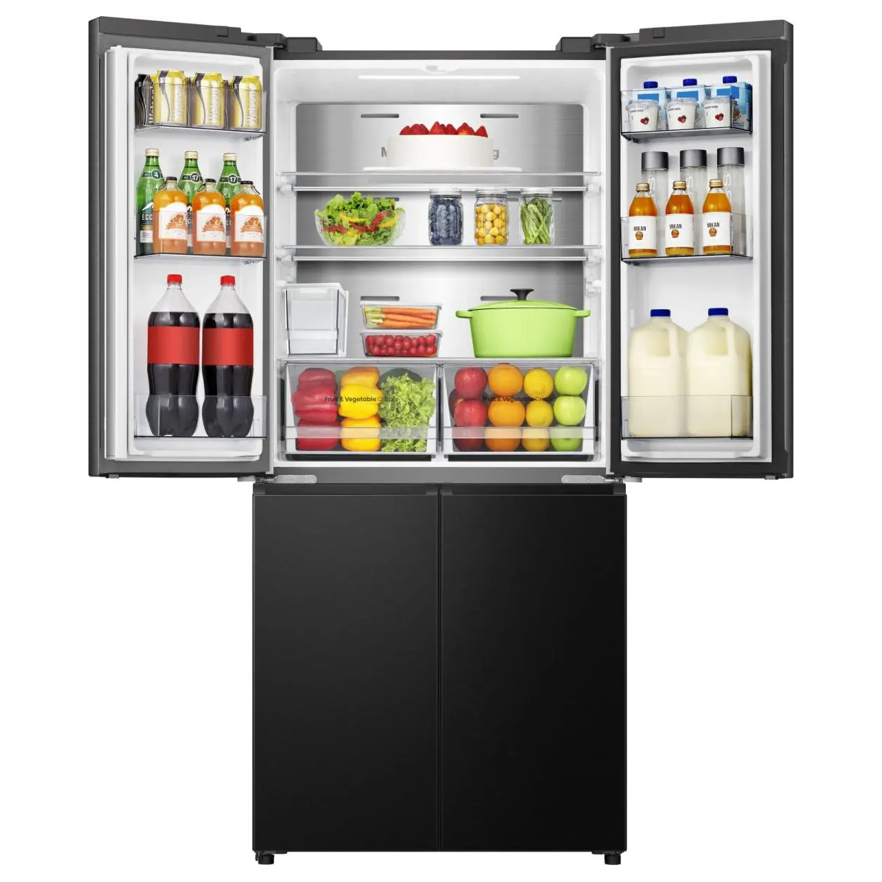 Hisense RQ5P470SYFD American Fridge Freezer in Black with Ice Water No, photo 4