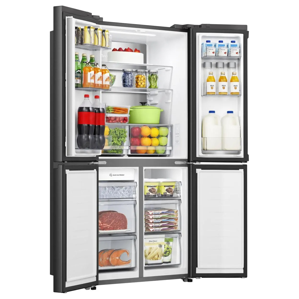 Hisense RQ5P470SYFD American Fridge Freezer in Black with Ice Water No, photo 5