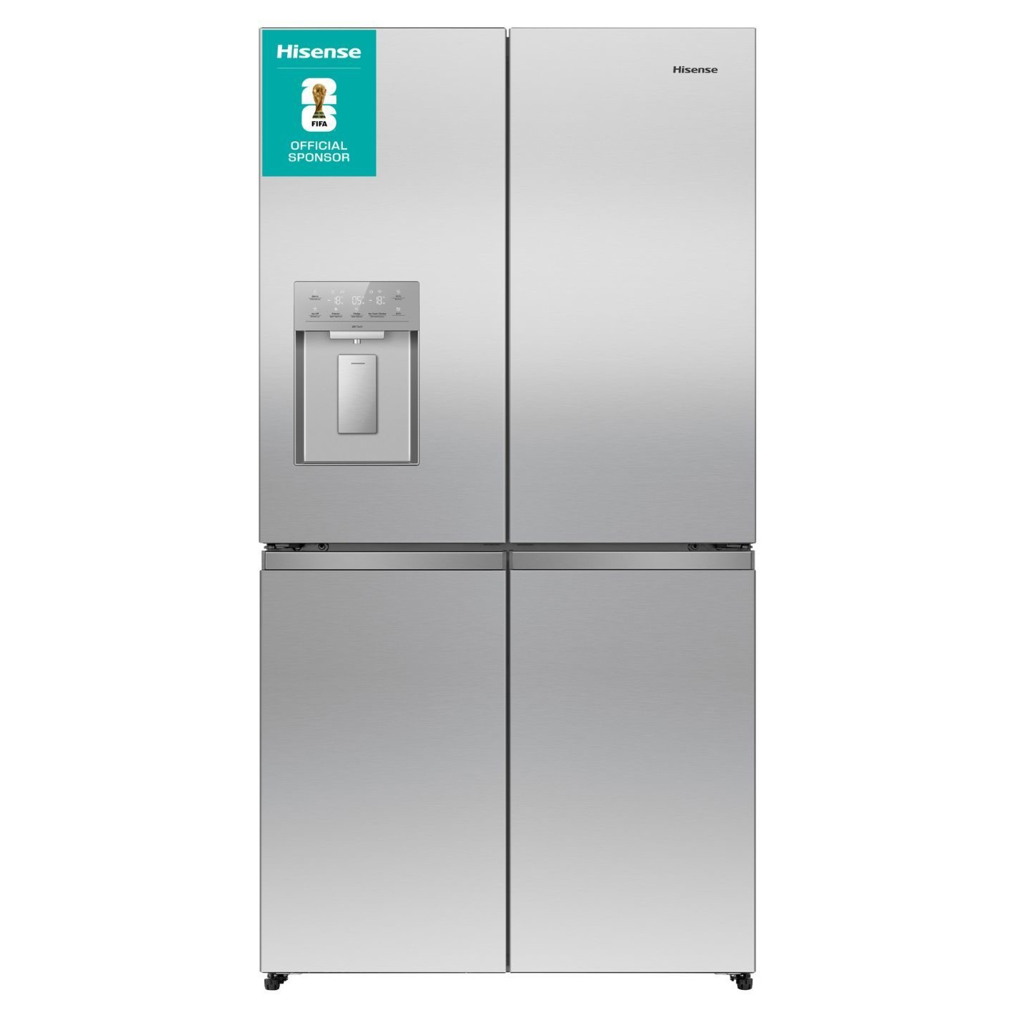 Hisense RQ5P640SYSD American Fridge Freezer in Stainless Steel with Ic