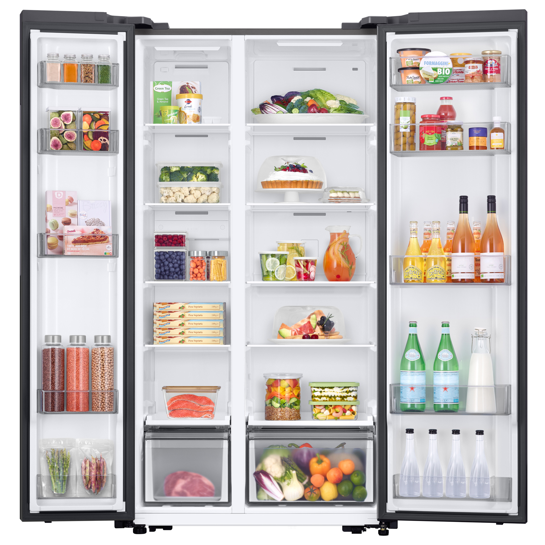 Samsung RS57DG400EM9 Series 6 American Fridge Freezer in Gentle Silver, photo 5