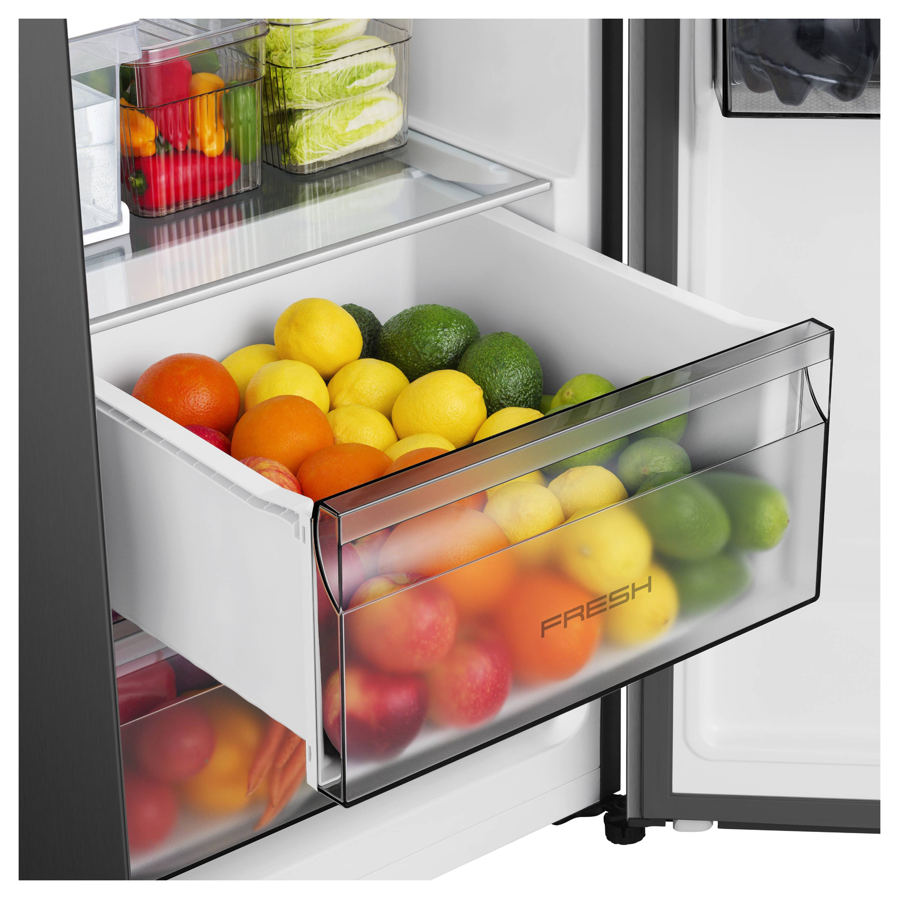 Hisense RS5P528STBE American Fridge Freezer in Black with Ice Water No, photo 5
