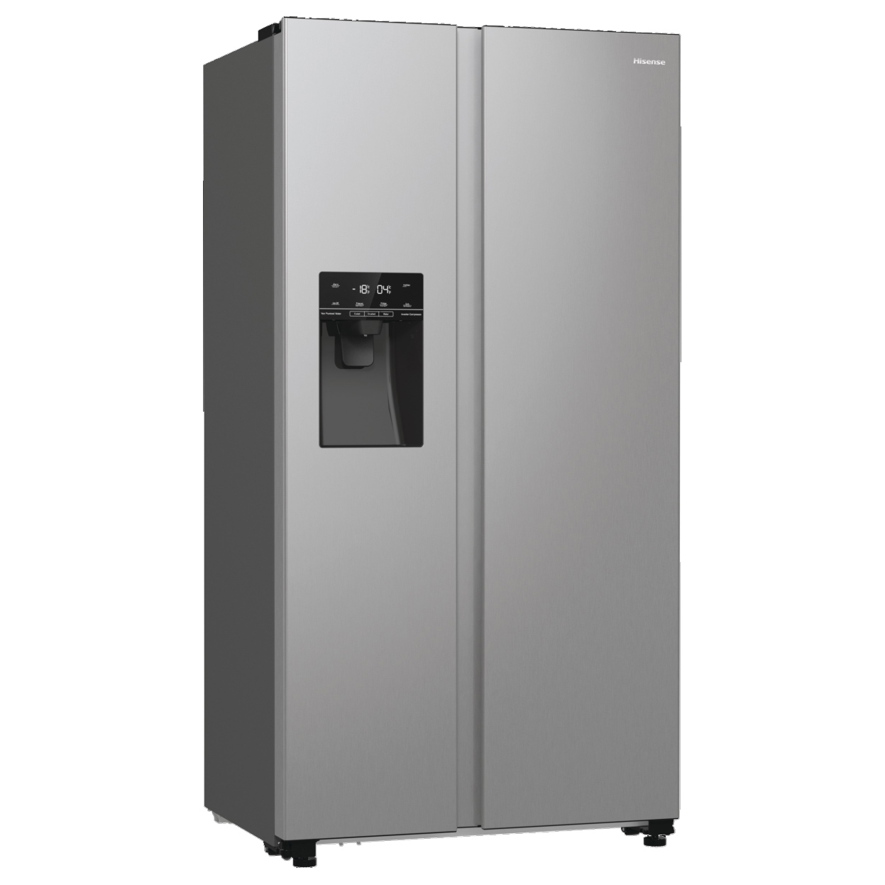 Hisense RS5P535NTCD American Fridge Freezer in Grey with Ice Water Non, photo 3