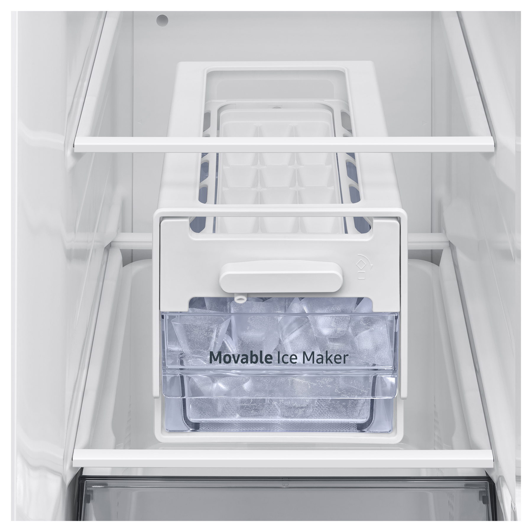 Samsung RS70F67QCTEU Series 6 American Fridge Freezer in Silver Frost, photo 5