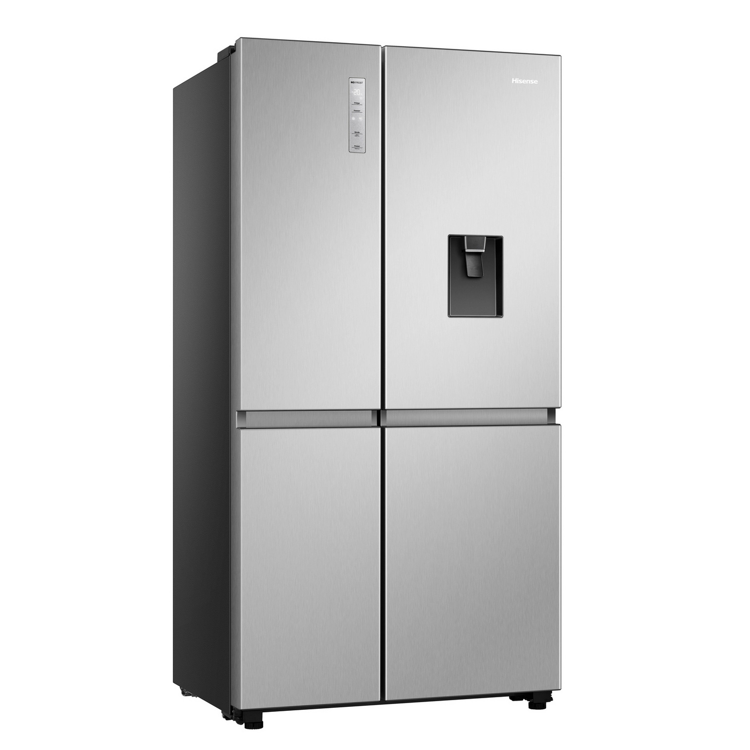 Hisense RS840N4WCE Freestanding Frost Free American Fridge Freezer Stainless Steel, photo 2