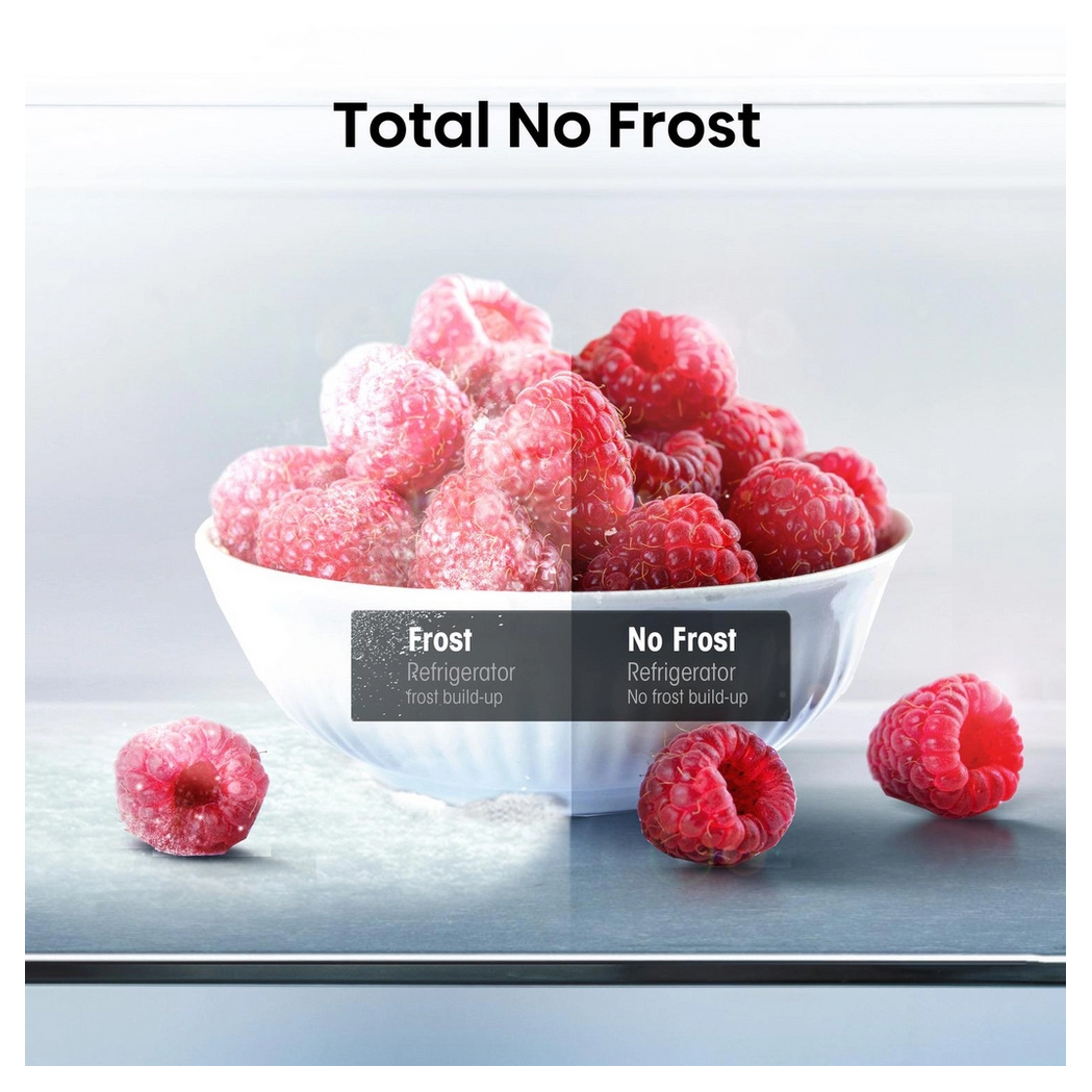 Hisense RS840N4WCE Freestanding Frost Free American Fridge Freezer Stainless Steel, photo 5