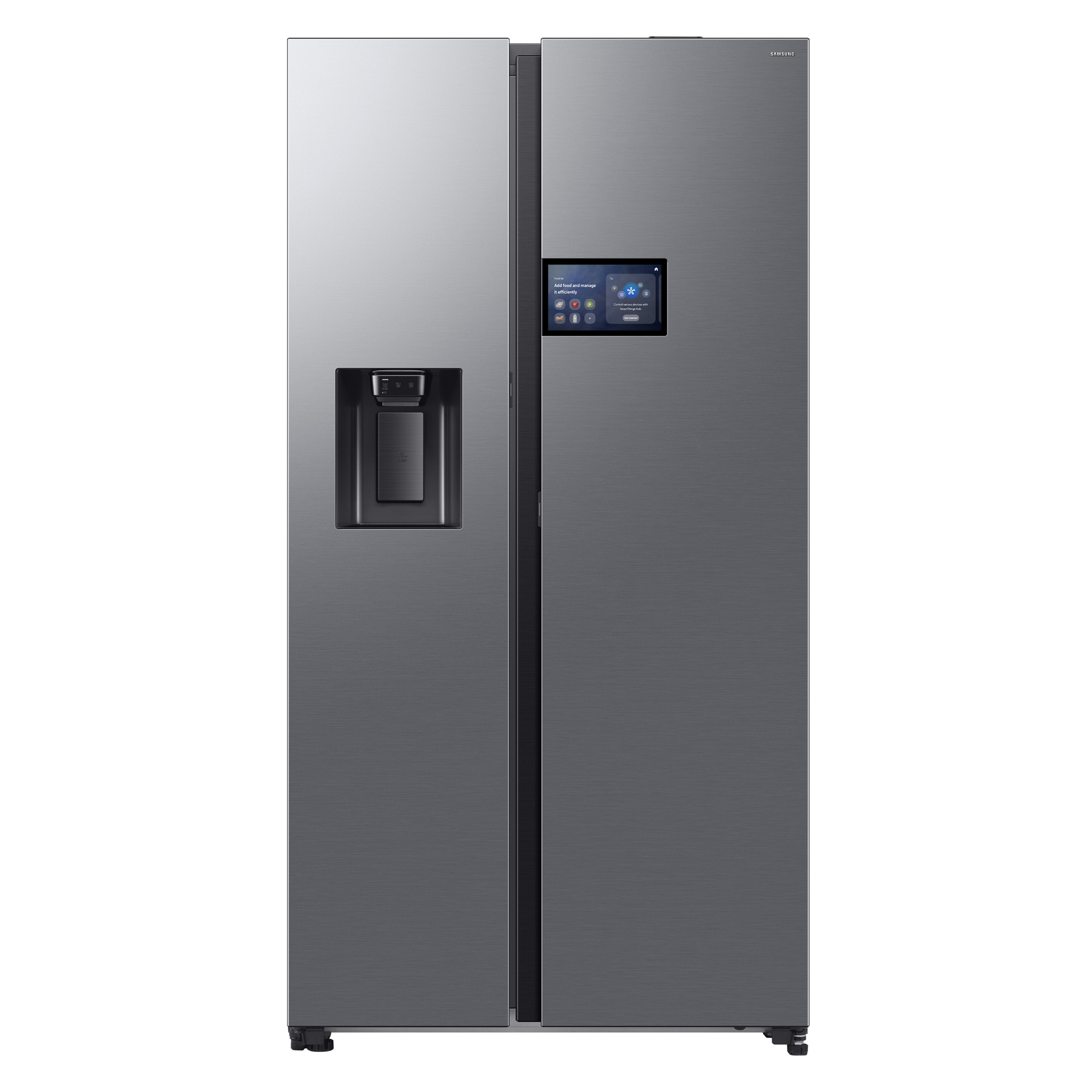 Samsung RS90F64EETEU Bespoke Series 9 American Fridge Freezer in Silve