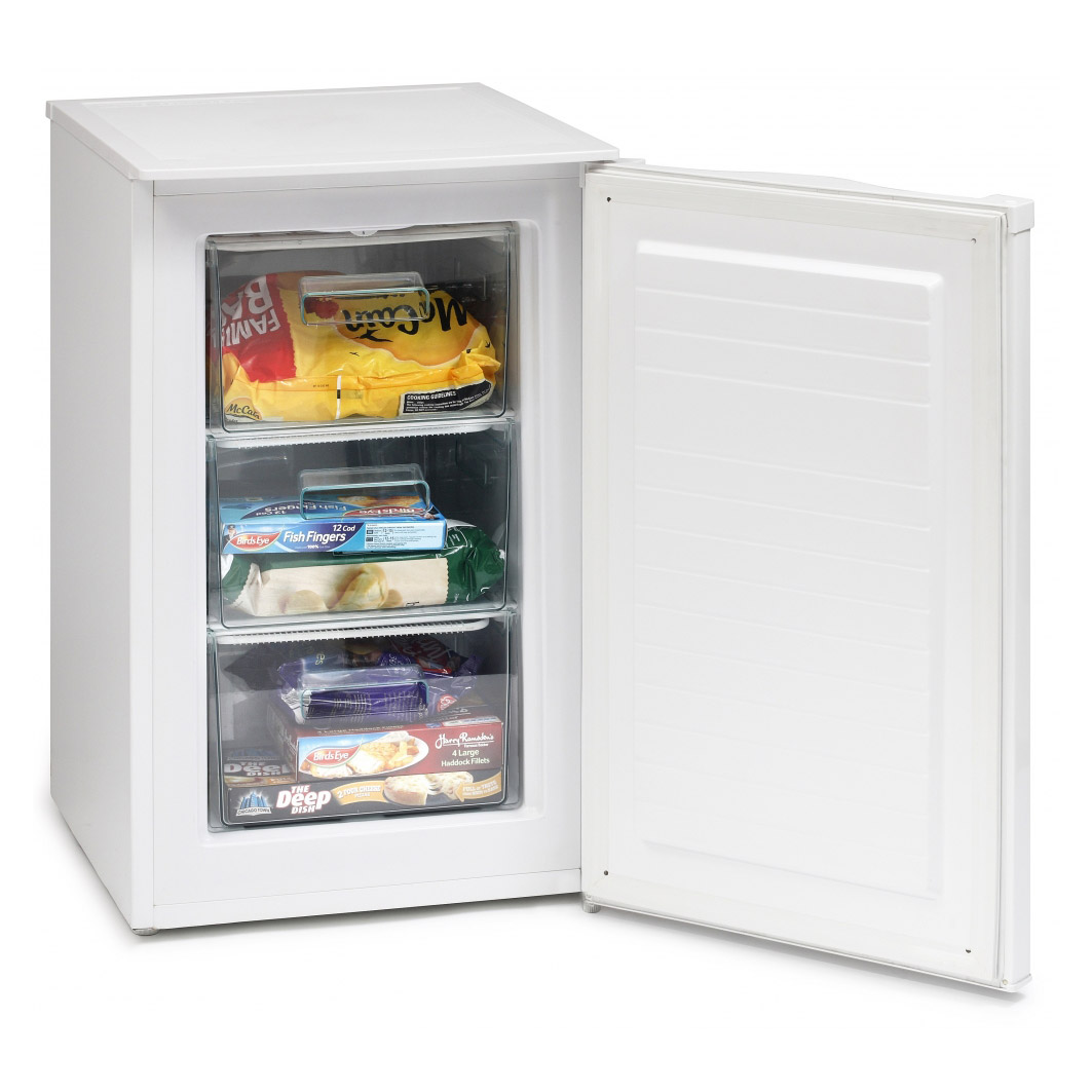 Image of Iceking RZ83AP2 50cm Under Counter Freezer in White F Rated