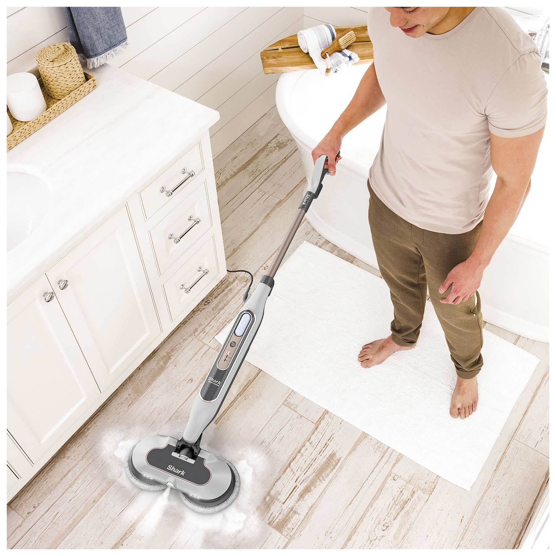 Shark S8201UK Shark Steam Scrub Automatic Steam Mop with Steam Blaster, photo 3
