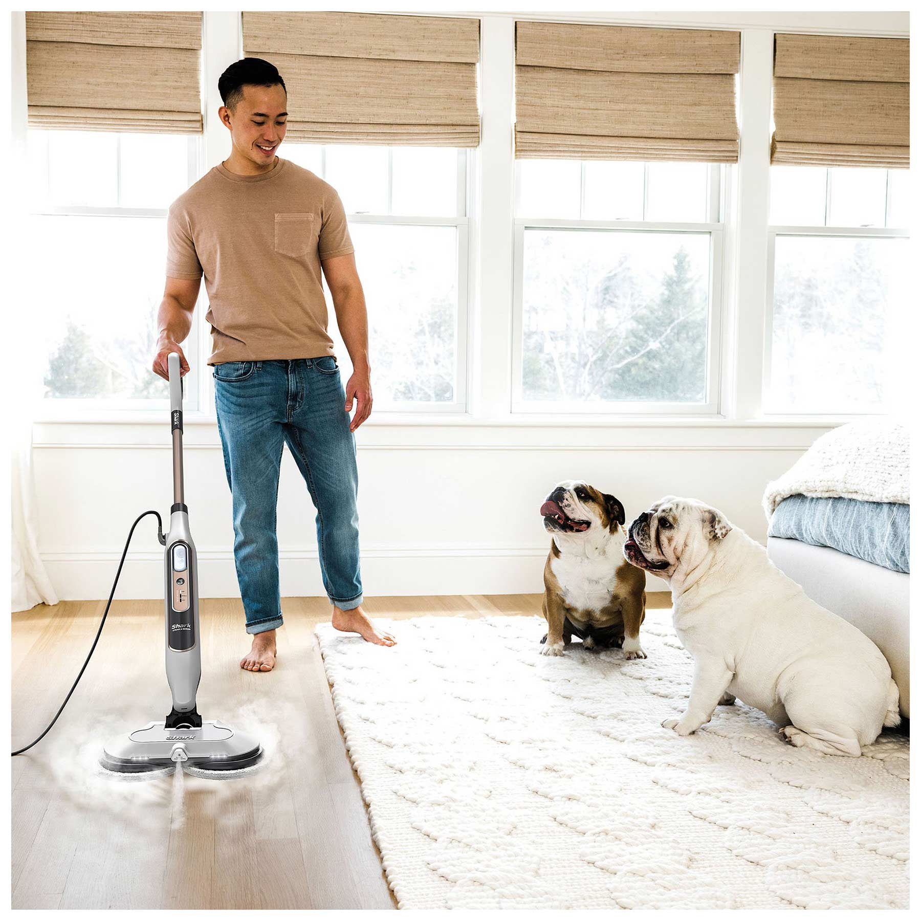 Shark S8201UK Shark Steam Scrub Automatic Steam Mop with Steam Blaster, photo 4