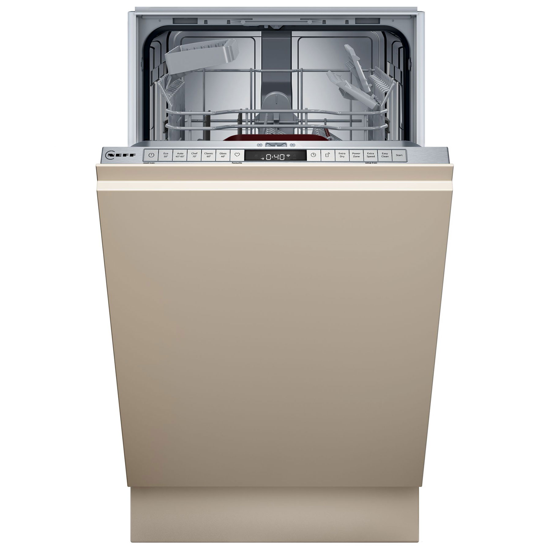 Neff S875HKX21G N50 45cm Fully Integrated Slimline Dishwasher 10 Place
