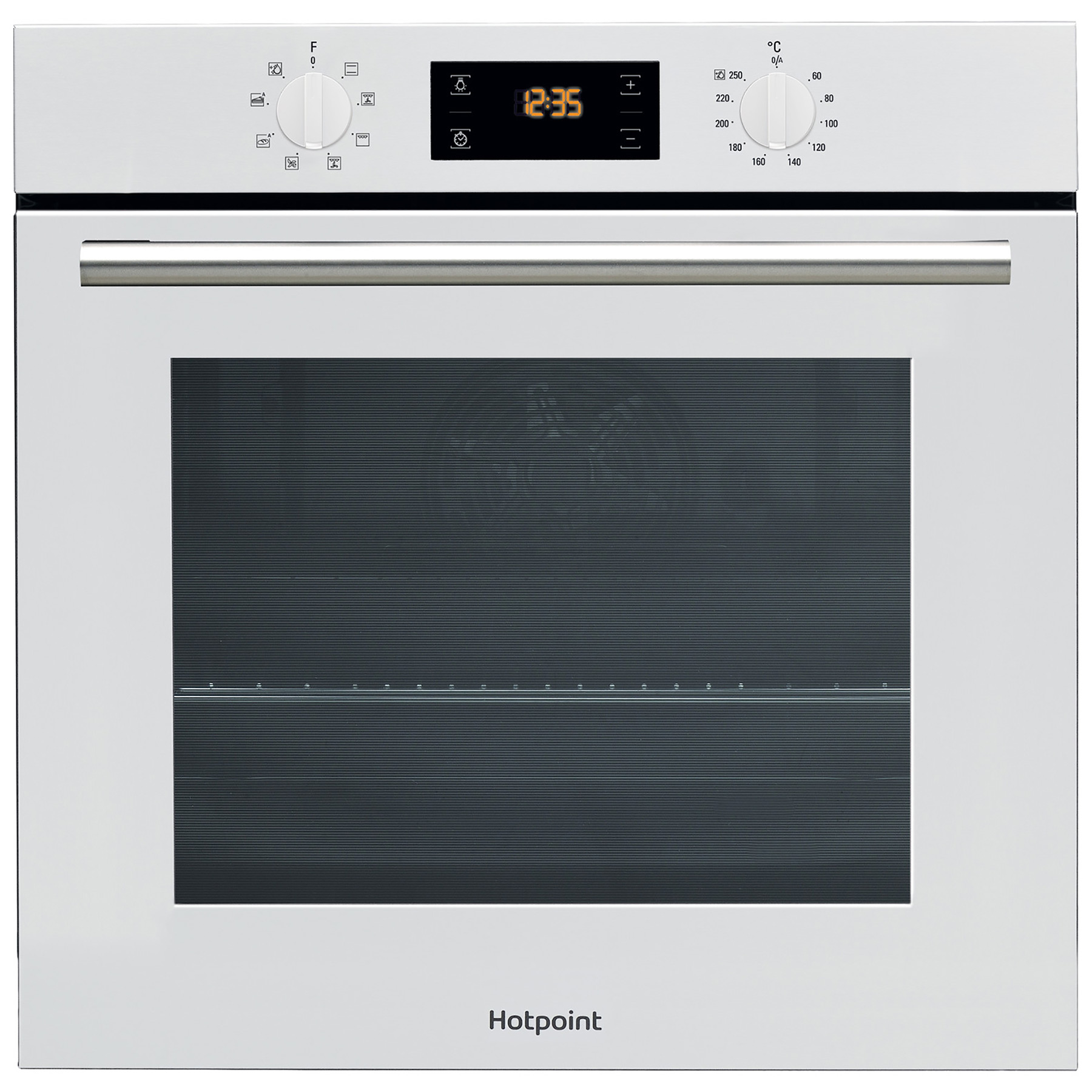 Image of Hotpoint SA2540HWH Built In Electric Single Oven in White 66L