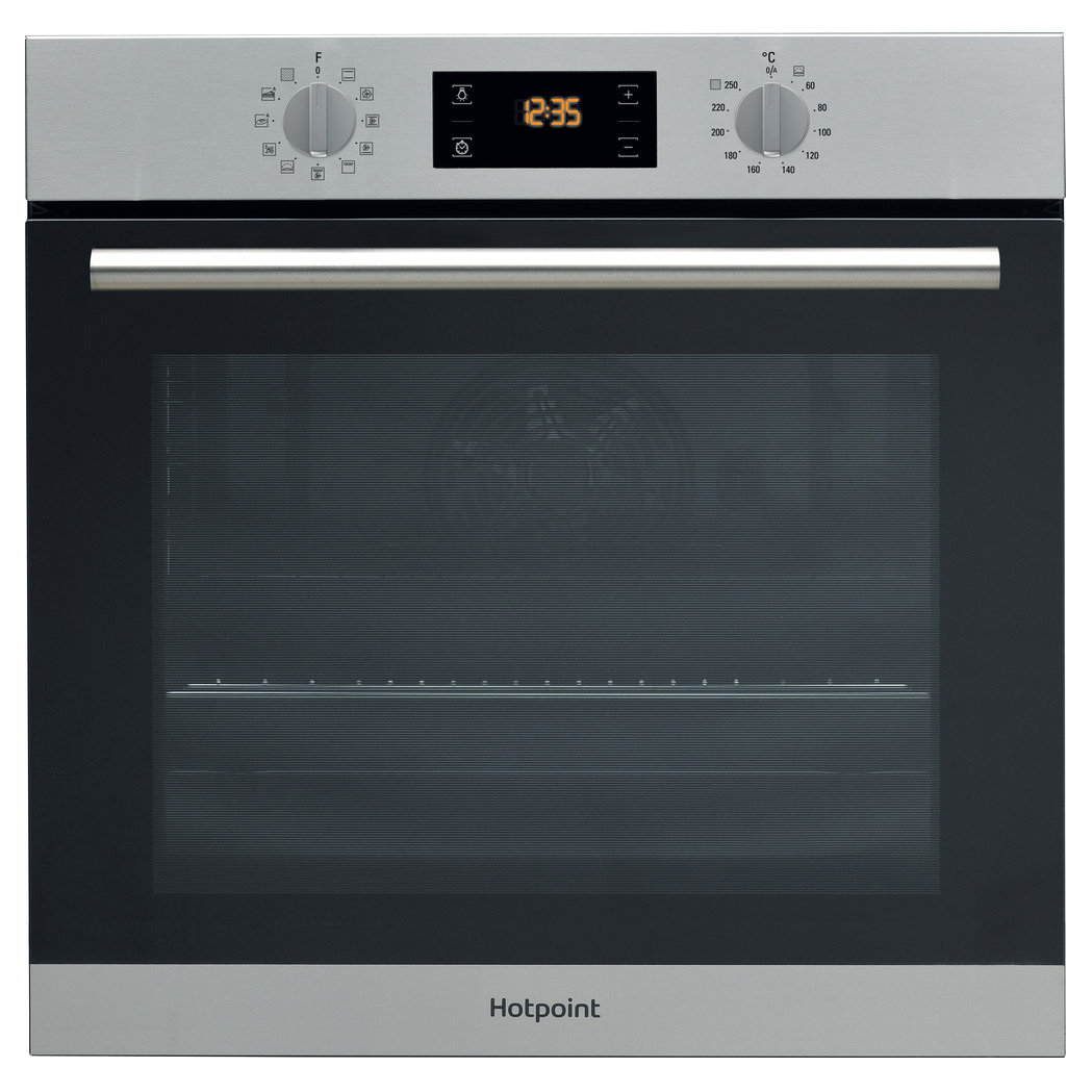 Hotpoint SA2840PIX Built In Electric Pyrolytic Oven in St Steel 66L