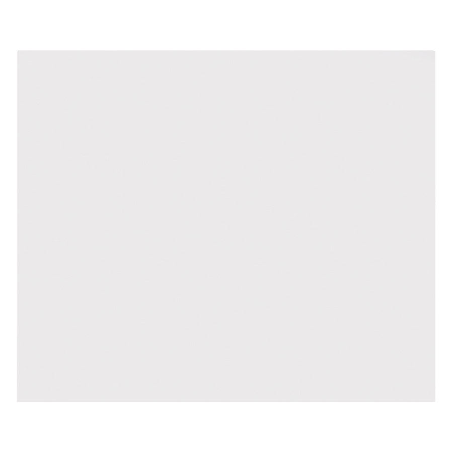 Unbranded 444442920 Unbranded 110cm Glass Splashback in White