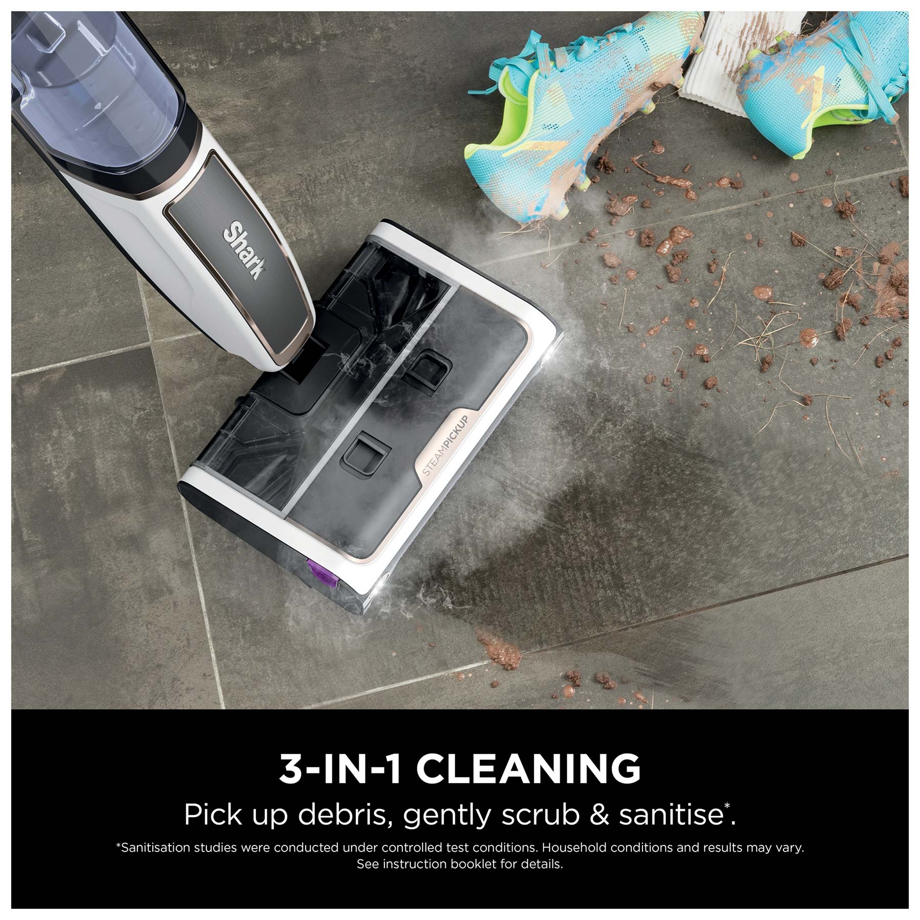 Shark SD200UK SteamPickUp Hard Floor Cleaner in White, photo 5