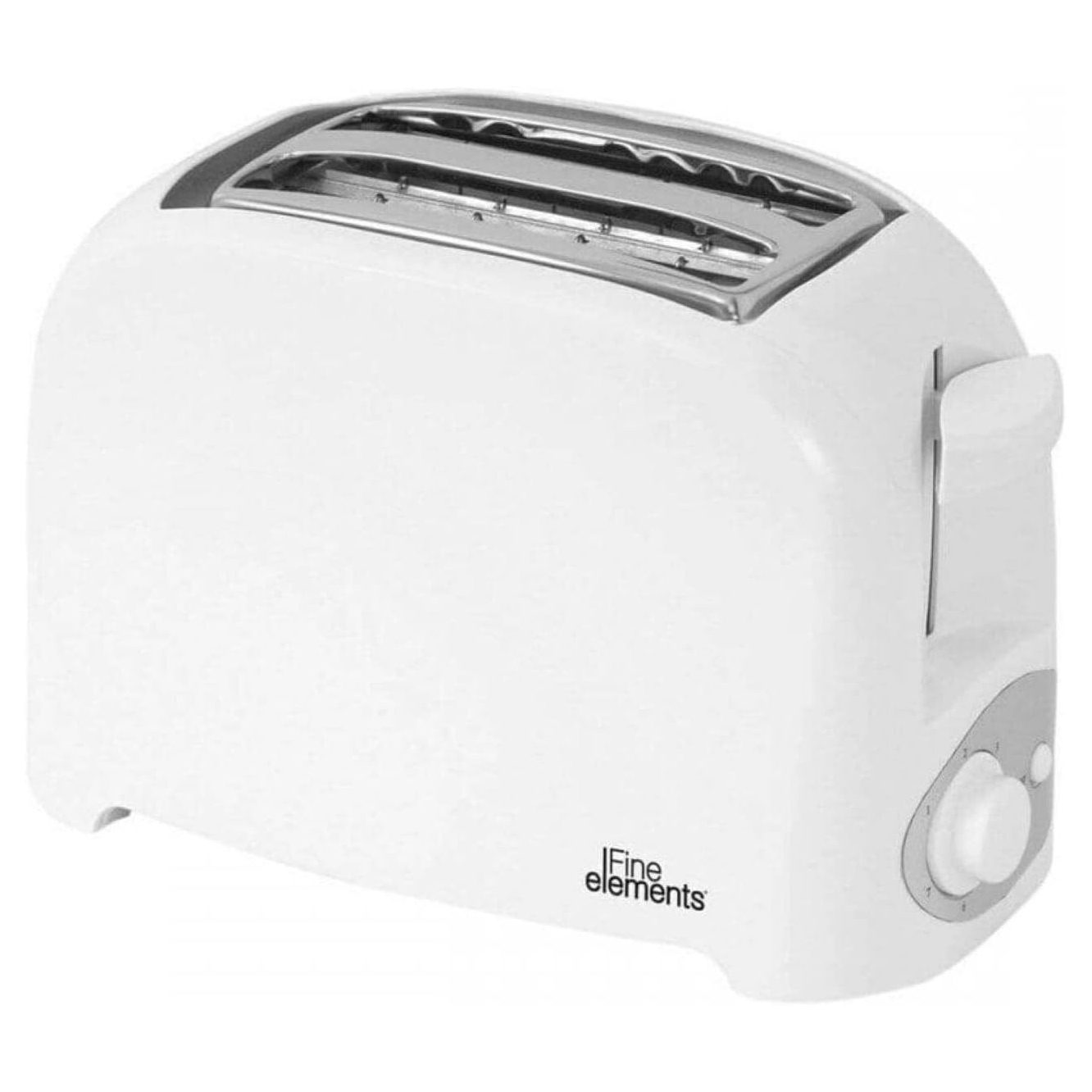 Fine Elements SDA1008DAD 2 Slice Plastic Toaster White
