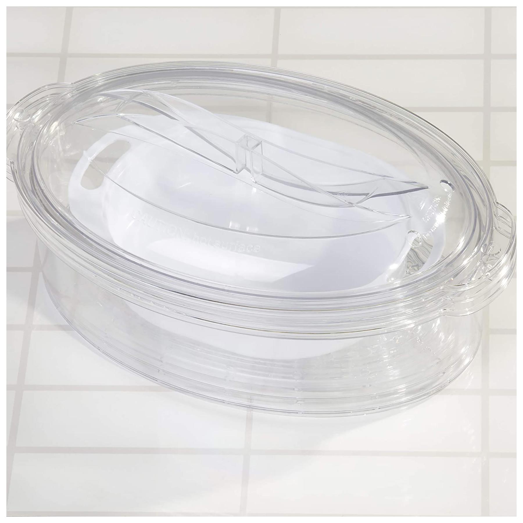 Daewoo SDA1338GE 3 Tier Family Size Food Steamer 9L 1200W, photo 4
