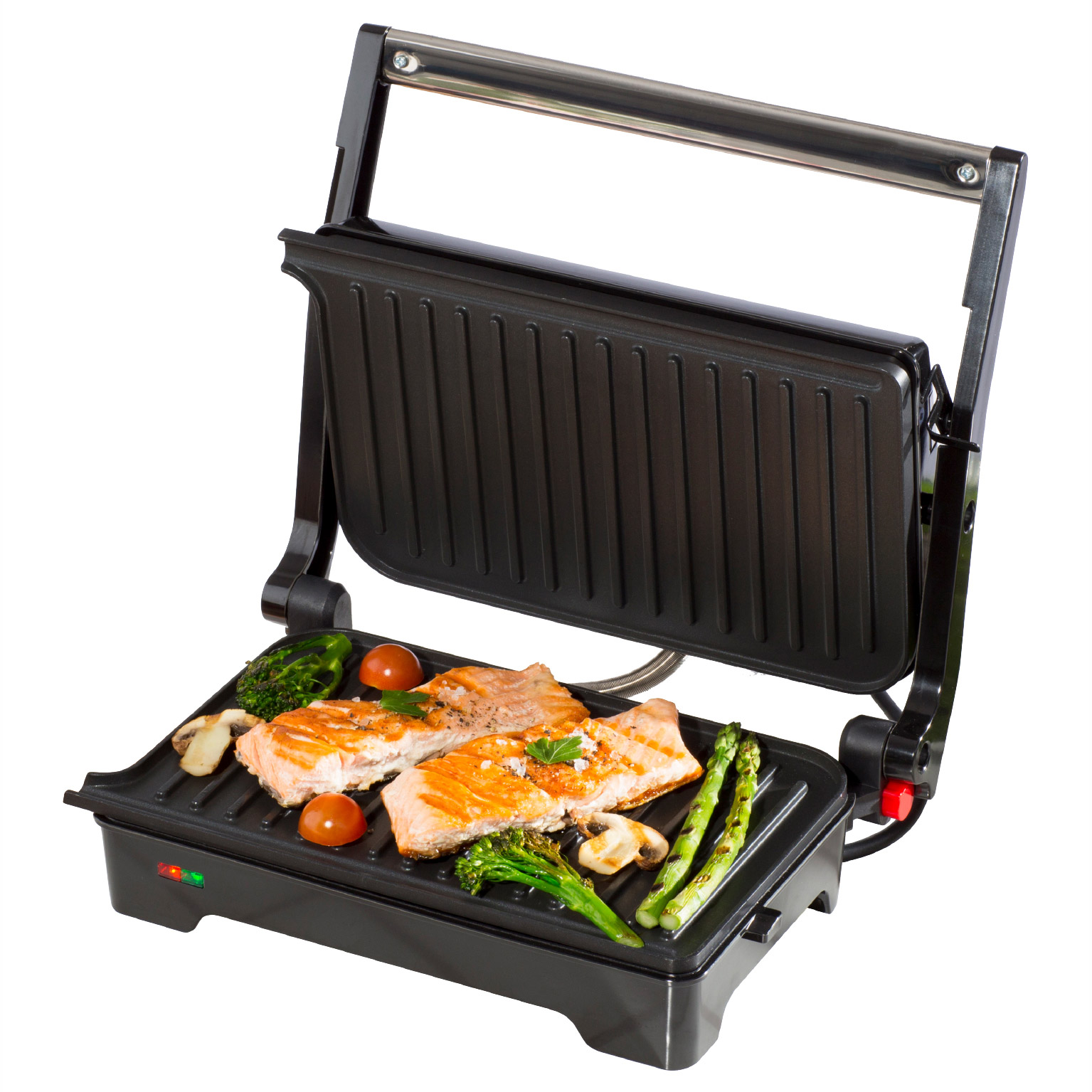 Daewoo SDA1572 180 Health Grill in Black 1500W Non Stick Electric Gril